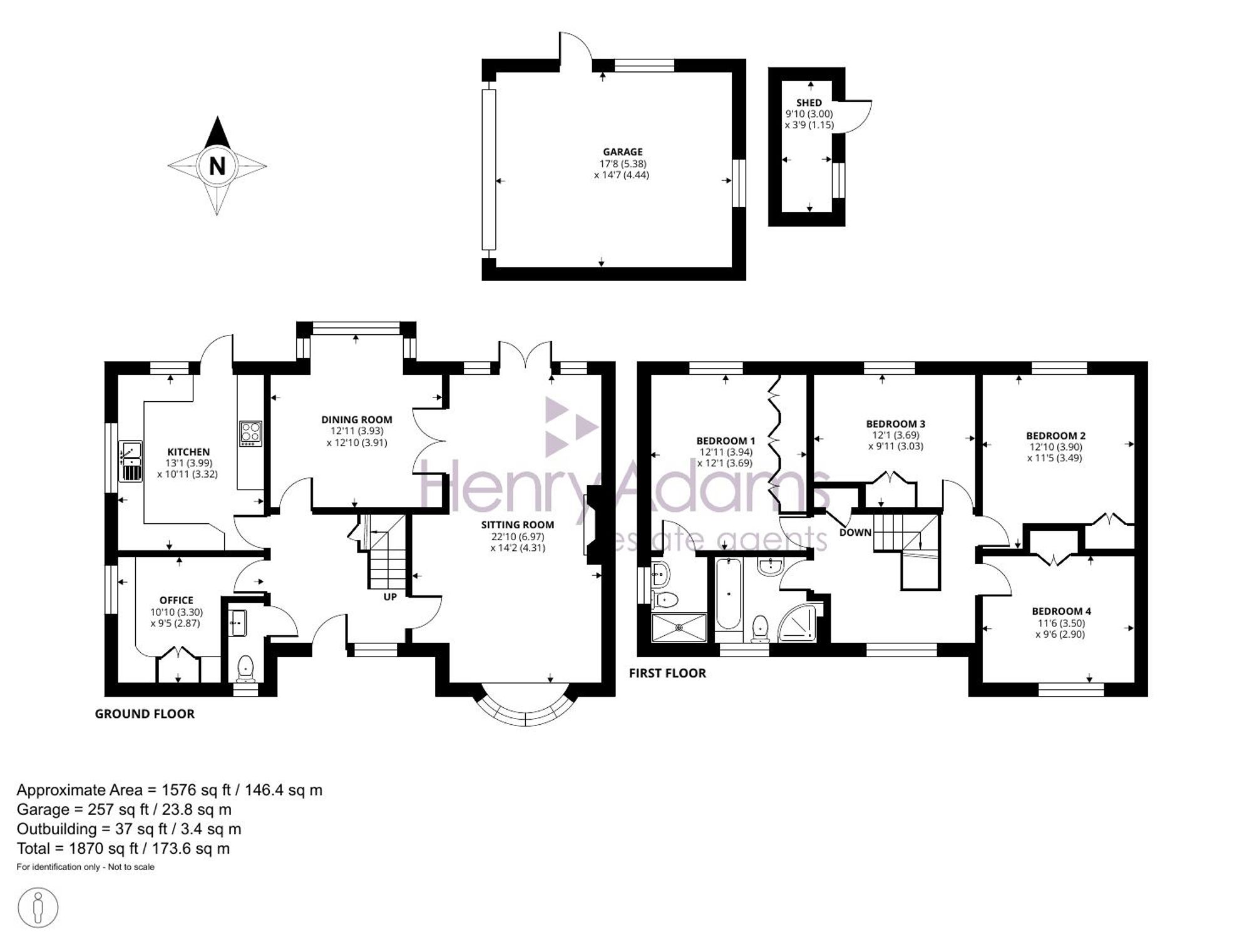 10 The Mallards, Havant floorplan