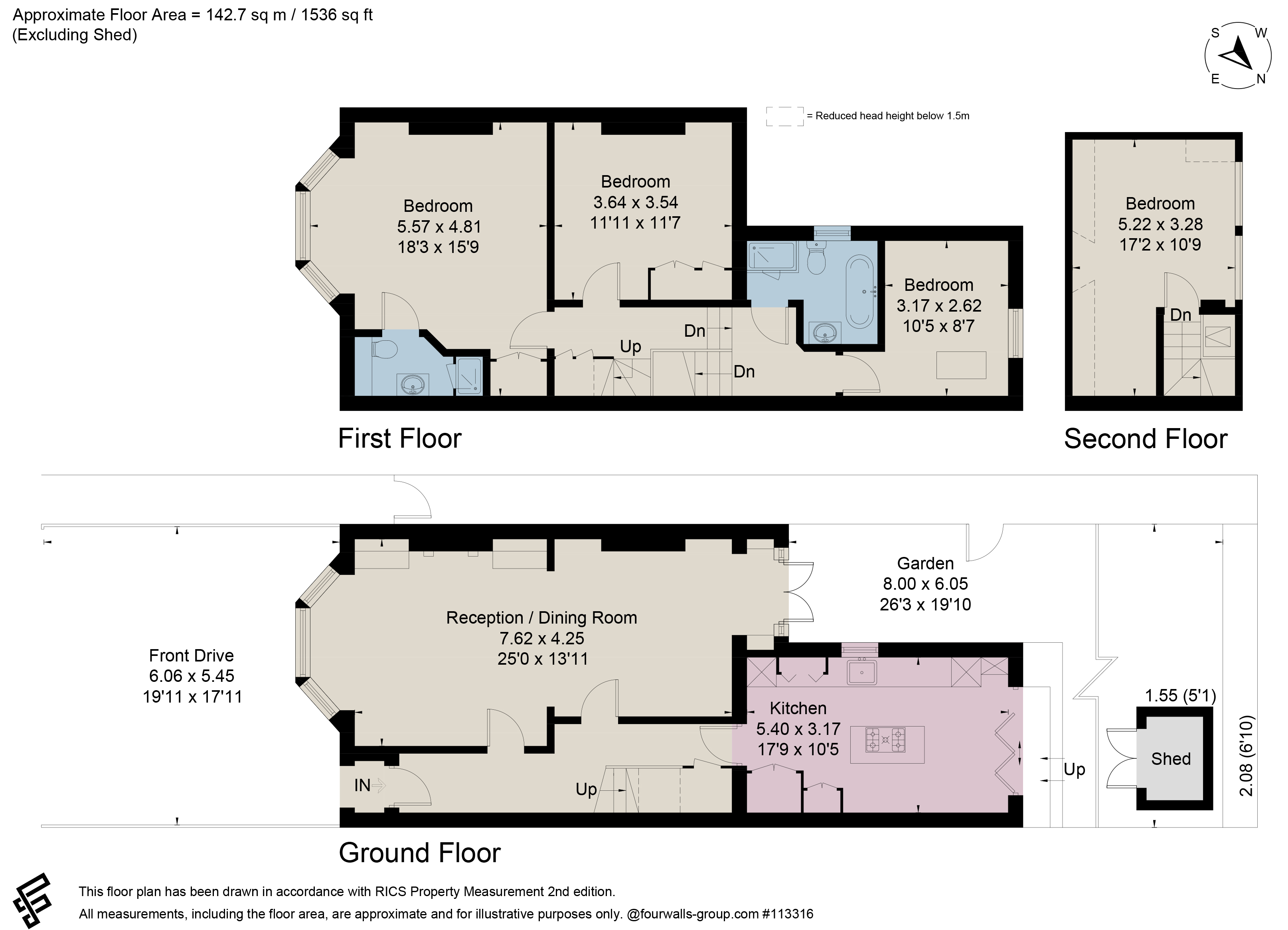 49, Sidney Road, Twickenham floorplan