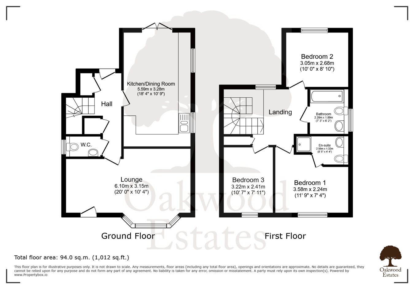 5, Compton Road, Wooburn Green floorplan