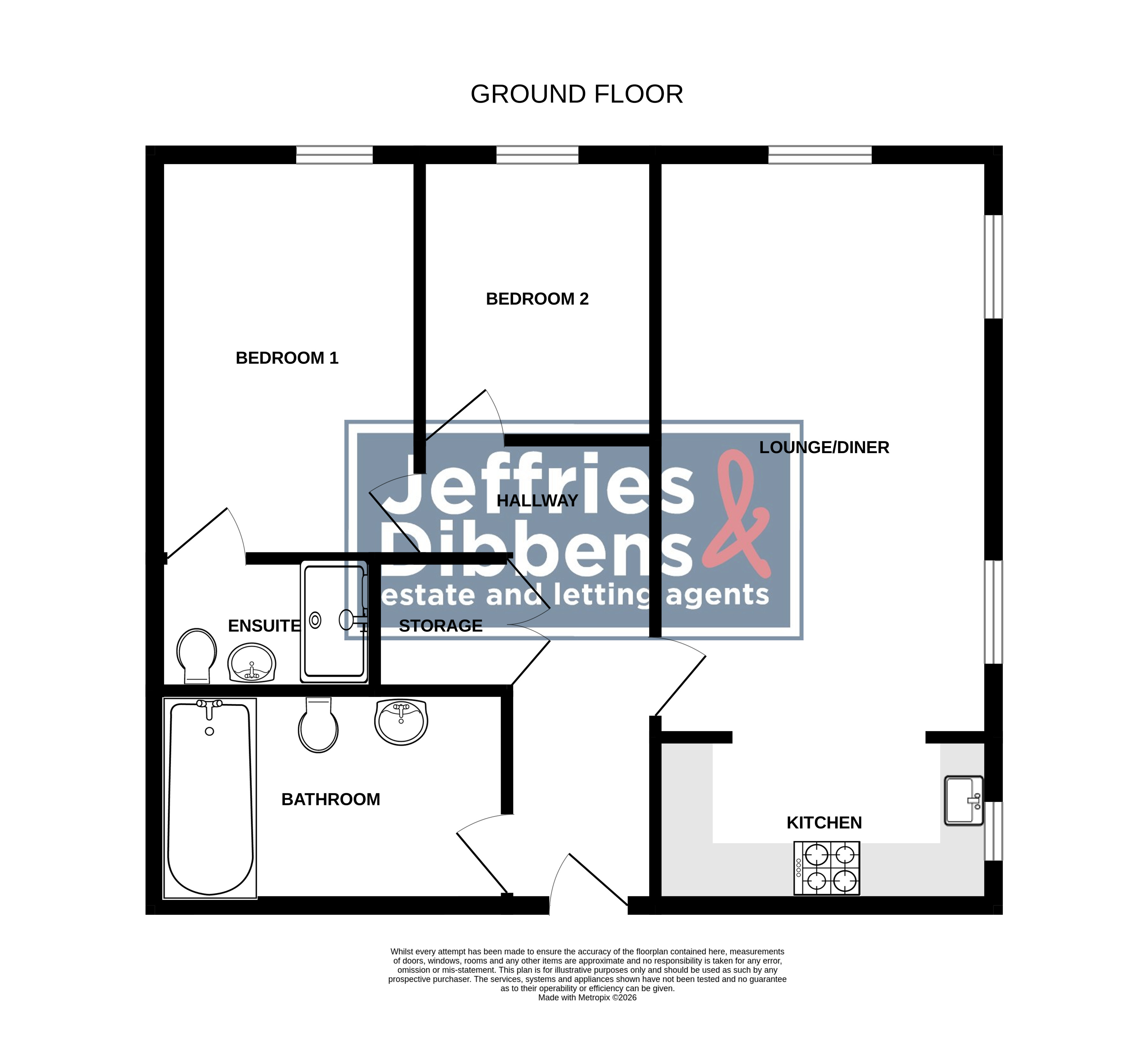 2, Beech Court, Horndean, Waterlooville floorplan