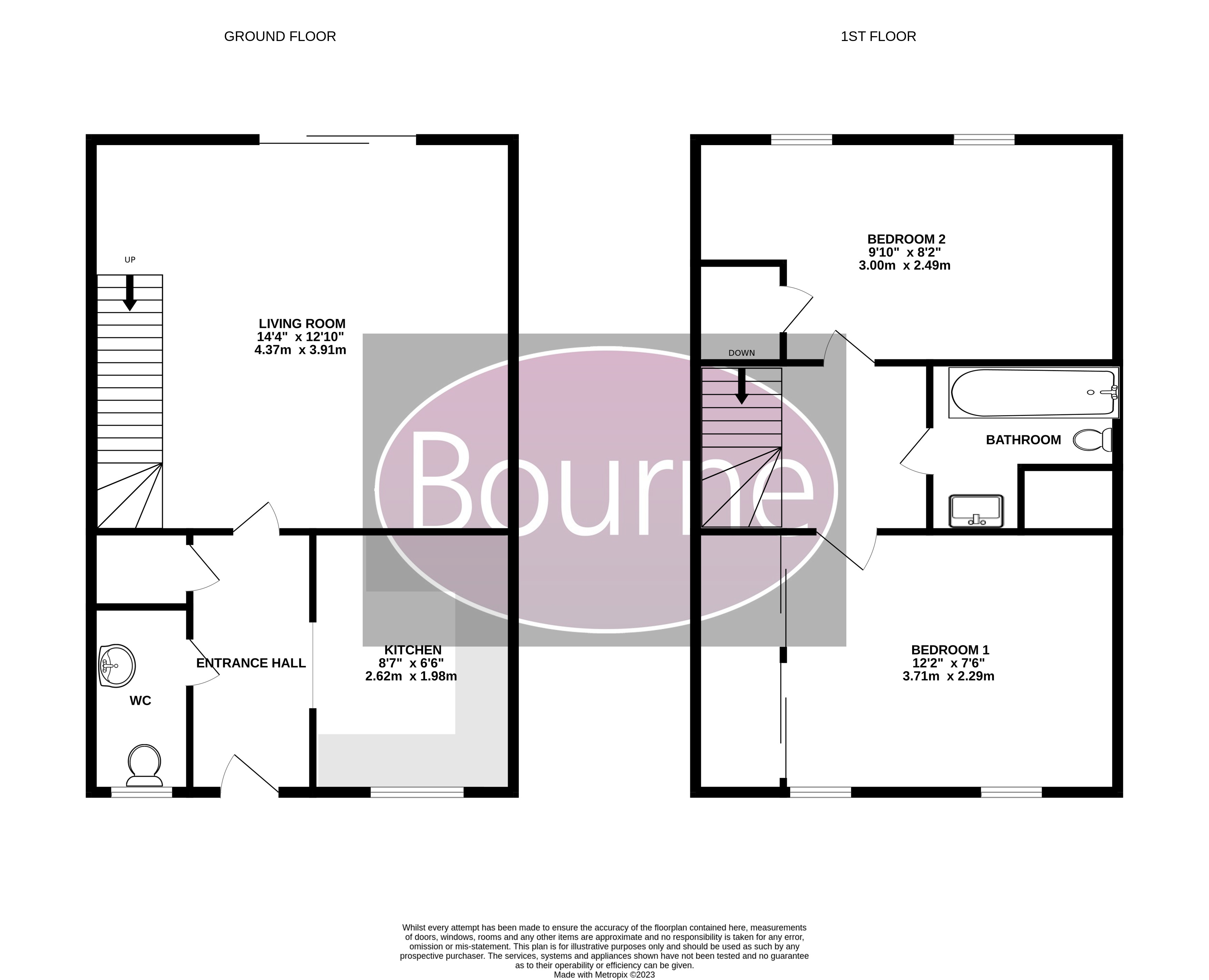 23, Sandringham Road, Petersfield floorplan