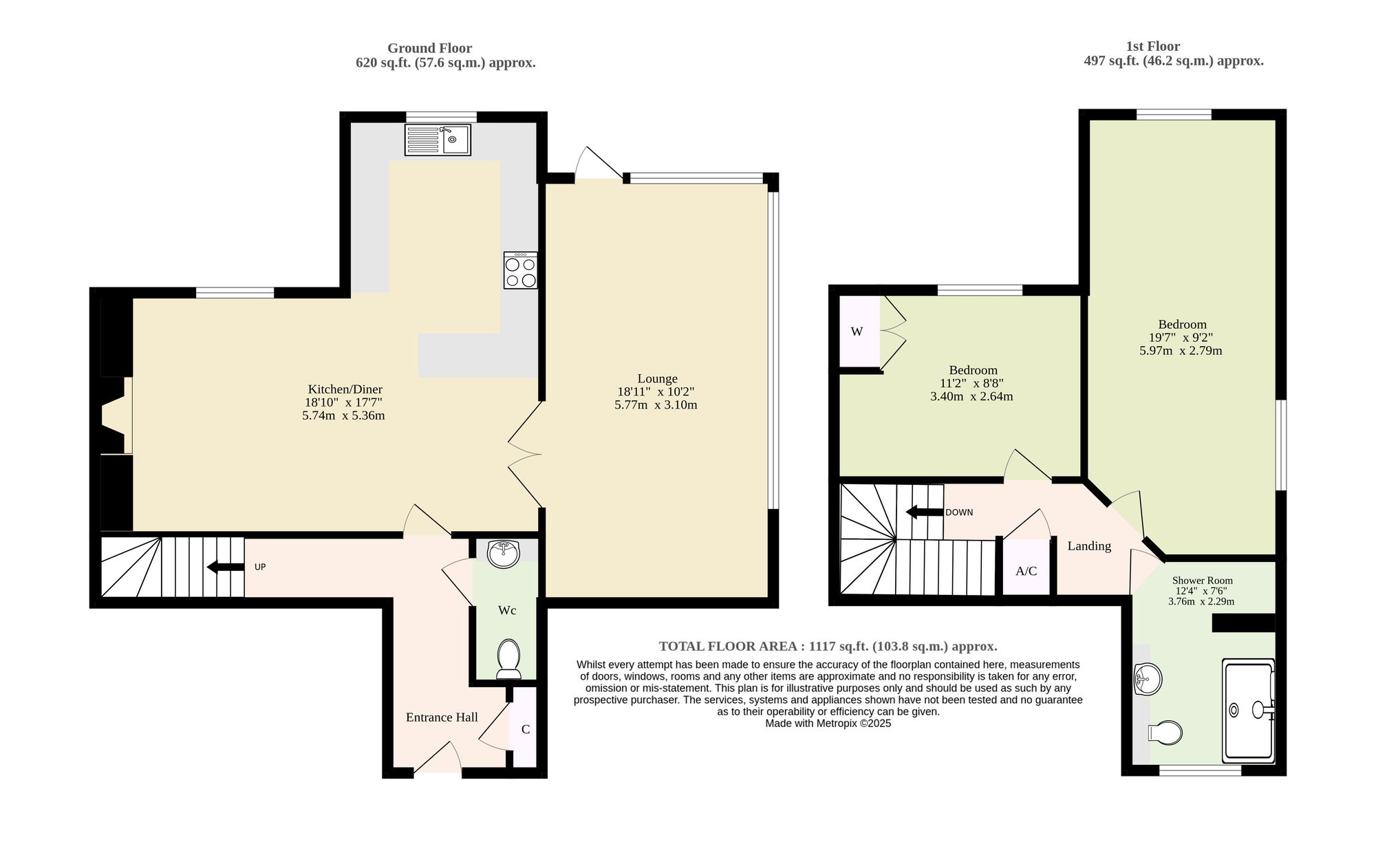 4 Dower House Parklands, Norwich floorplan