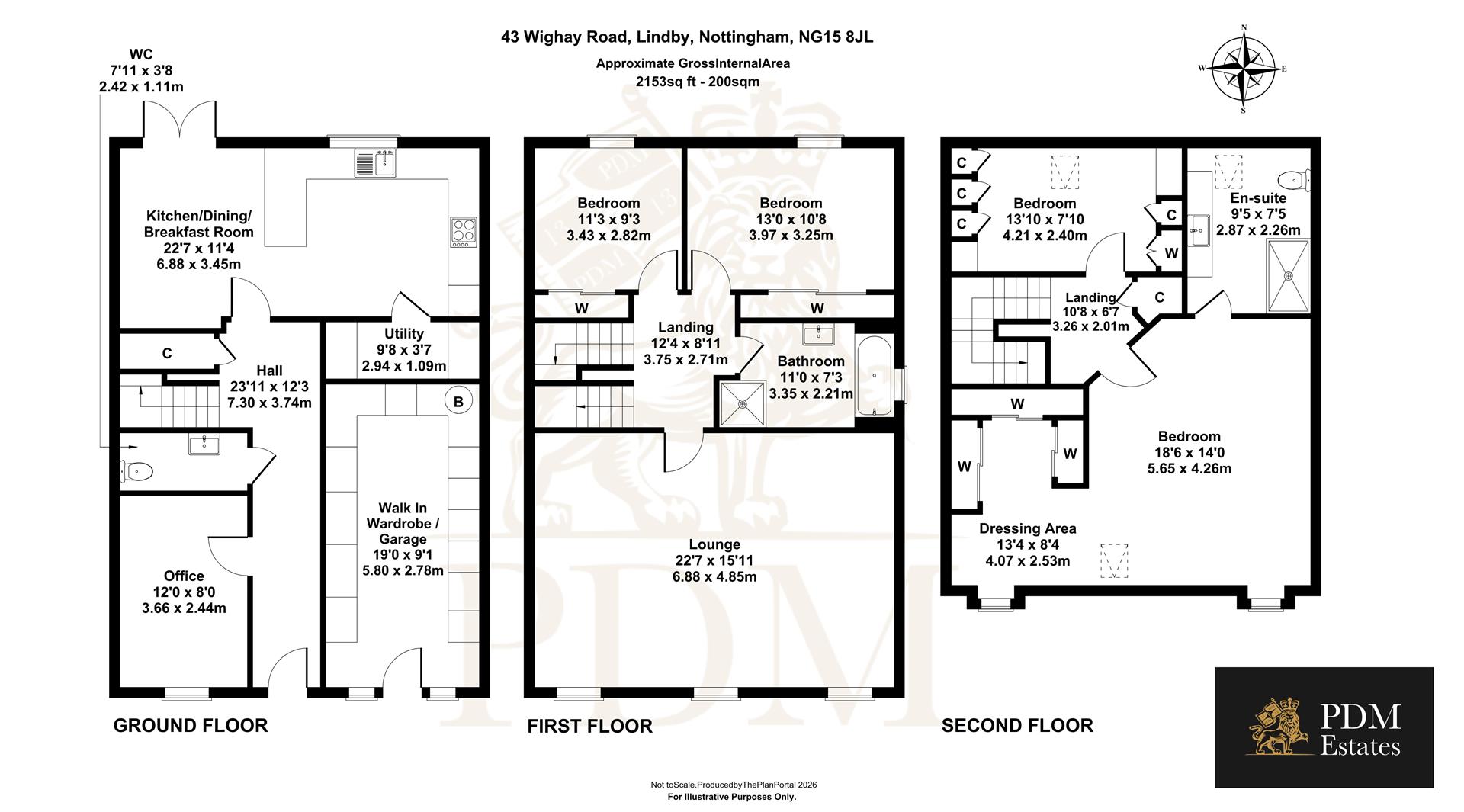 43, Wighay Road, Nottingham floorplan
