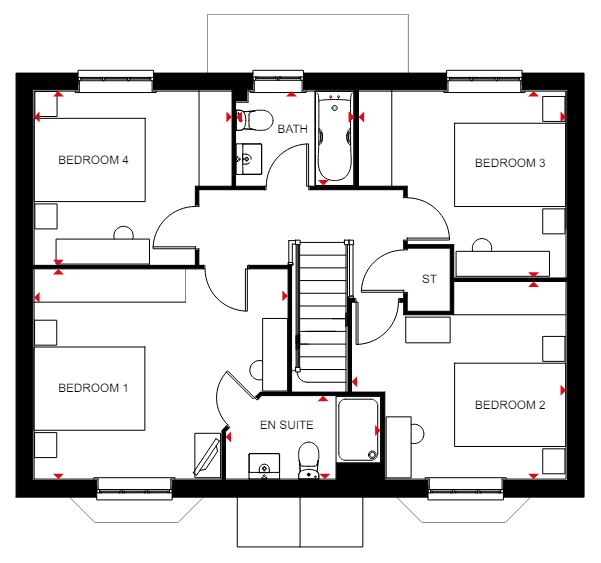 H887274, Stourhead Drive, Towcester floorplan