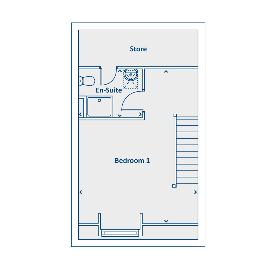 Plot 127, 4 Hamilton Way, Shadsworth, Blackburn floorplan