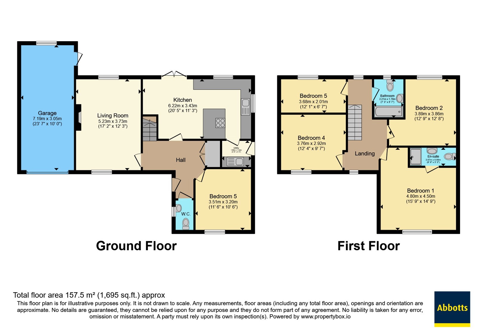 6, Harper Close, Attleborough floorplan
