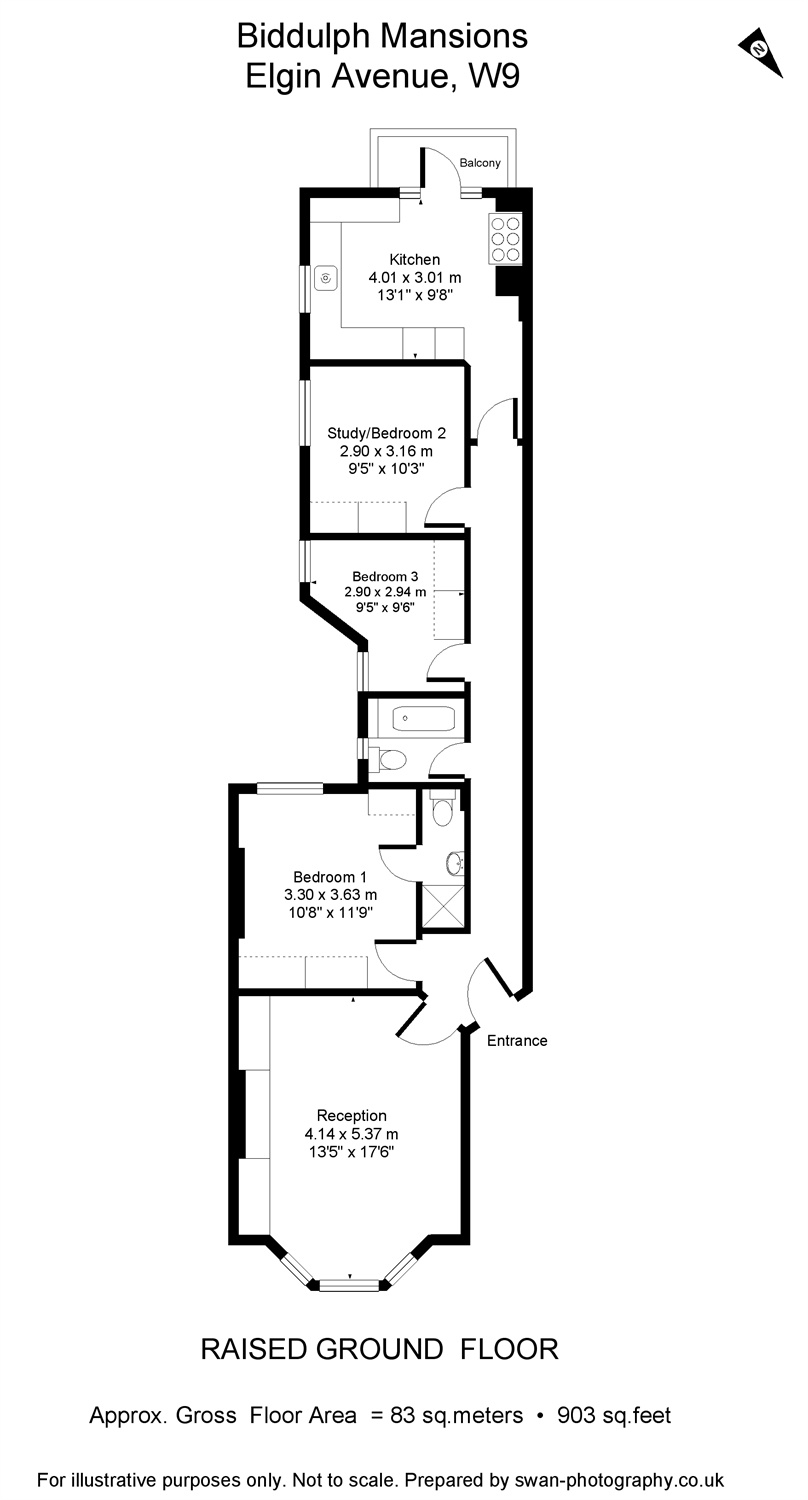 3 Bedrooms Flat to rent in Biddulph Mansions, Biddulph Road, London W9