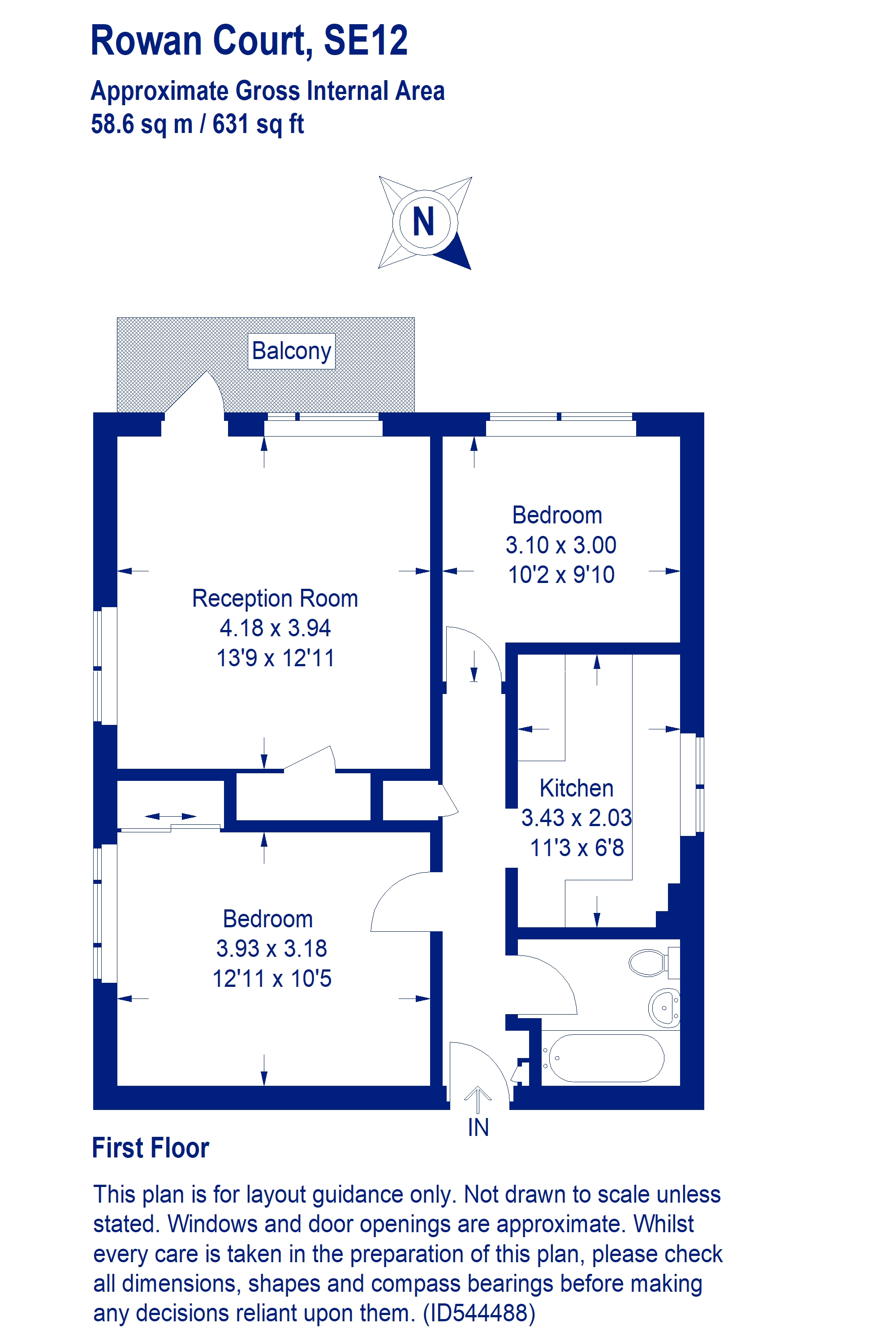 2 Bedrooms Flat for sale in Burnt Ash Hill, London SE12