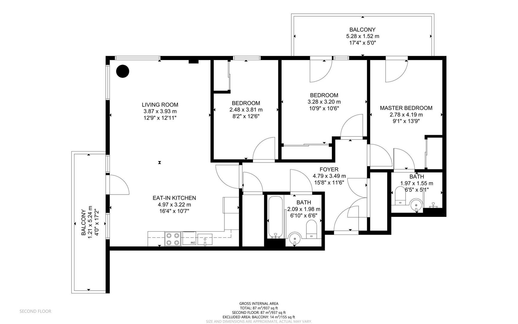 Back Church Lane, London floorplan