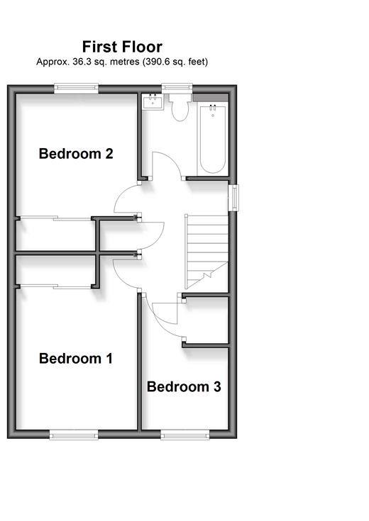 Harvest Way, Ashford floorplan
