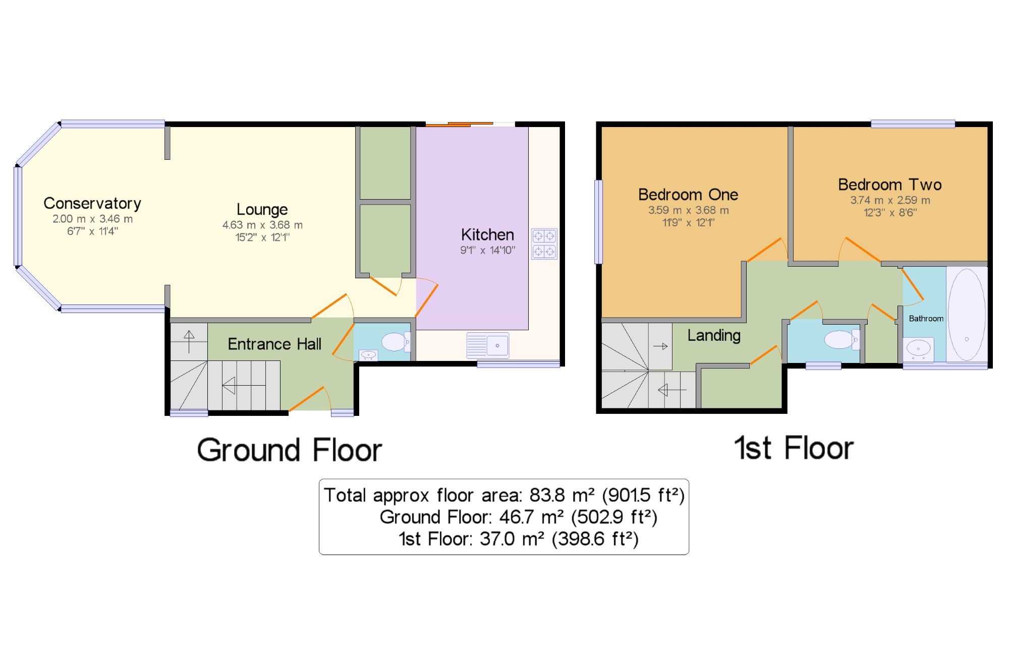 2 Bedrooms Semi-detached house for sale in Budworth Walk, Wilmslow, Cheshire, . SK9