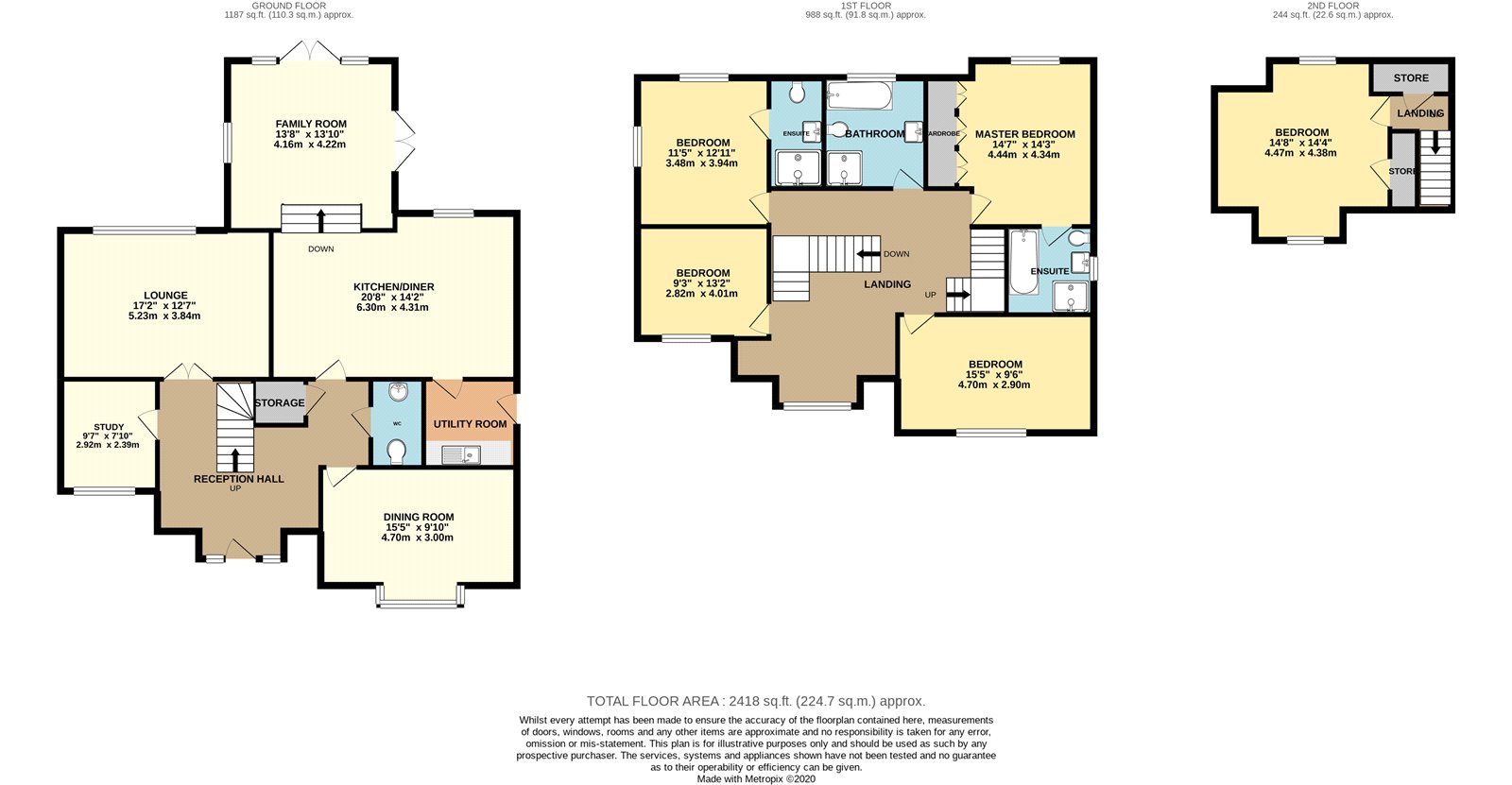 Heaton Mount, Heaton, Bolton BL1, 5 bedroom detached house for sale
