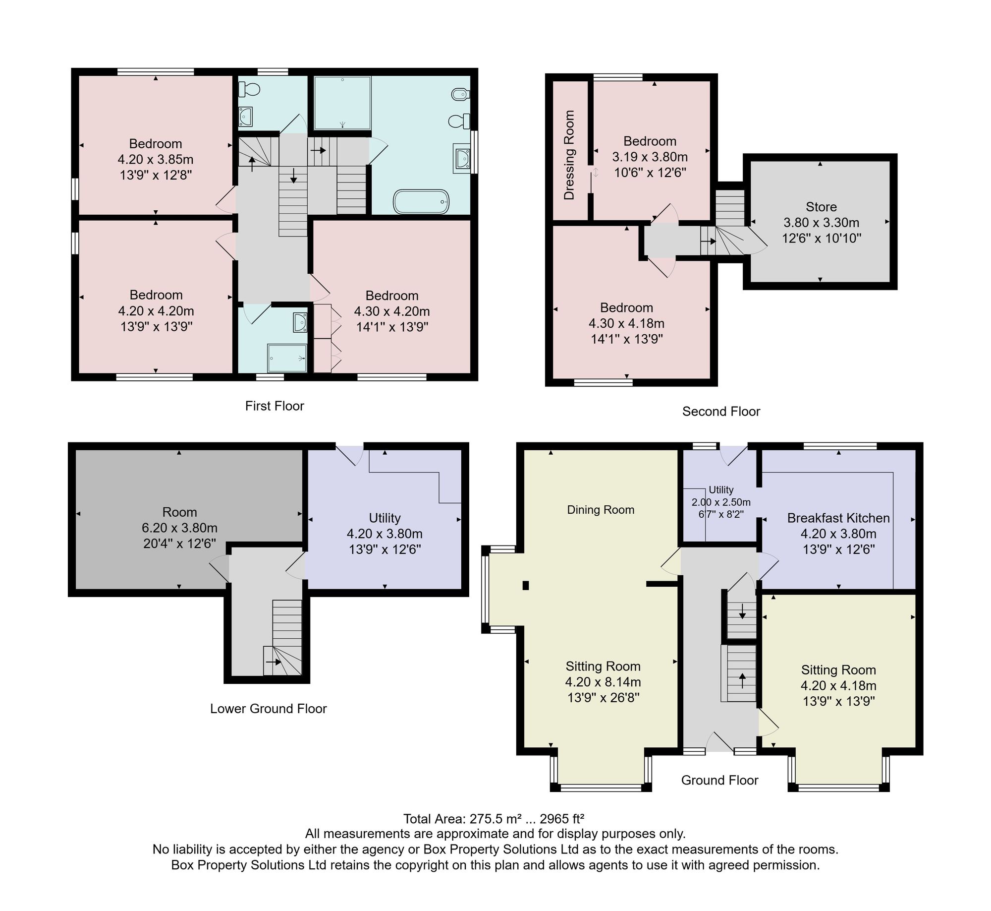 123 Wetherby Road, Harrogate floorplan