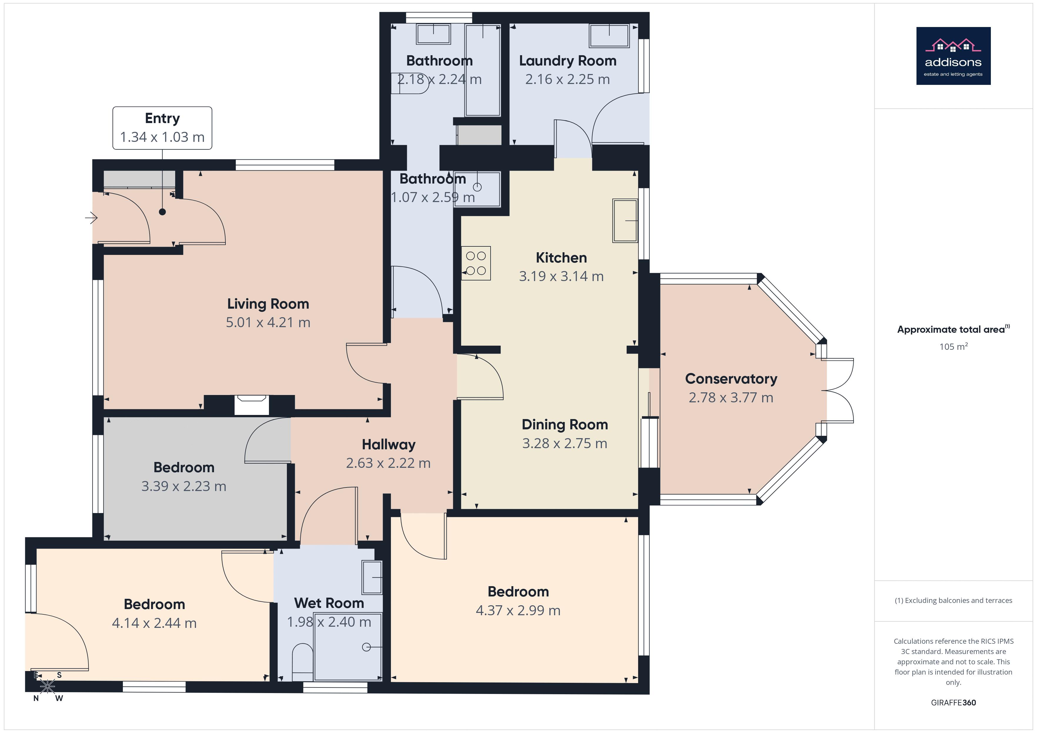 5, Hardrow Close, Wigan floorplan
