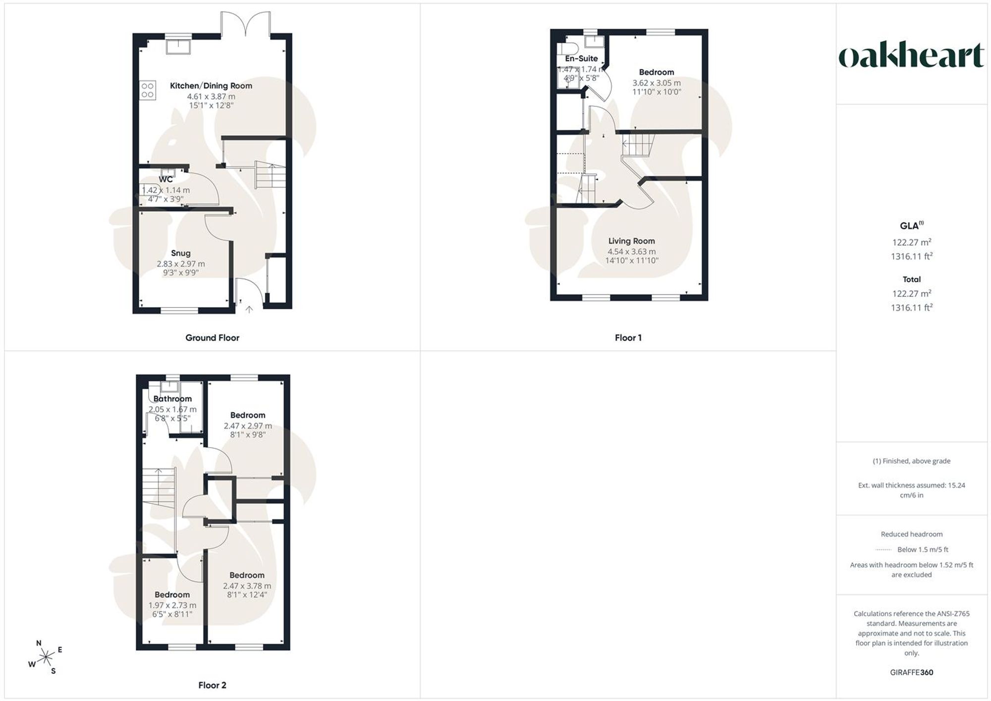 6 Head Way, Sudbury floorplan