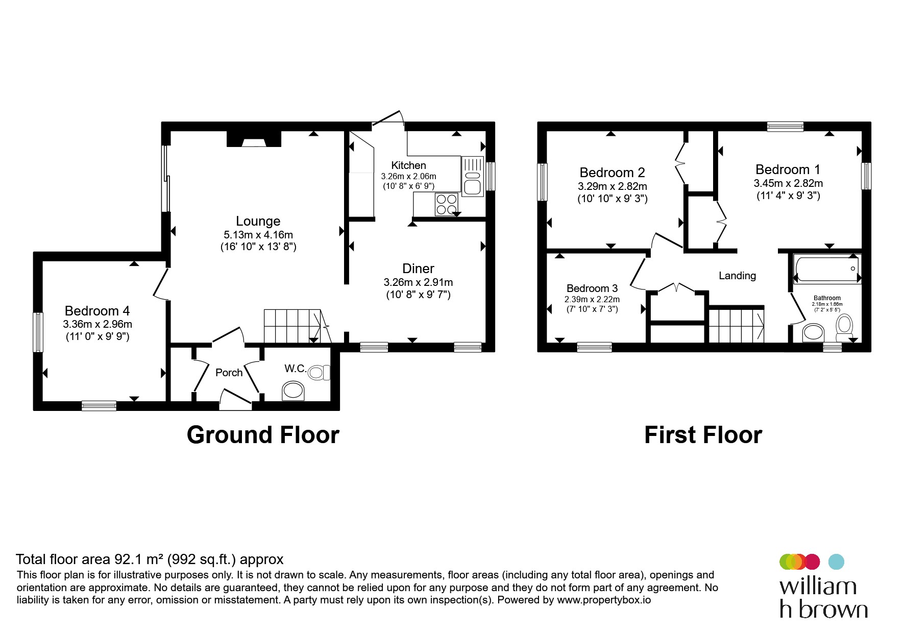 2, Prince Of Wales Close, Wisbech floorplan