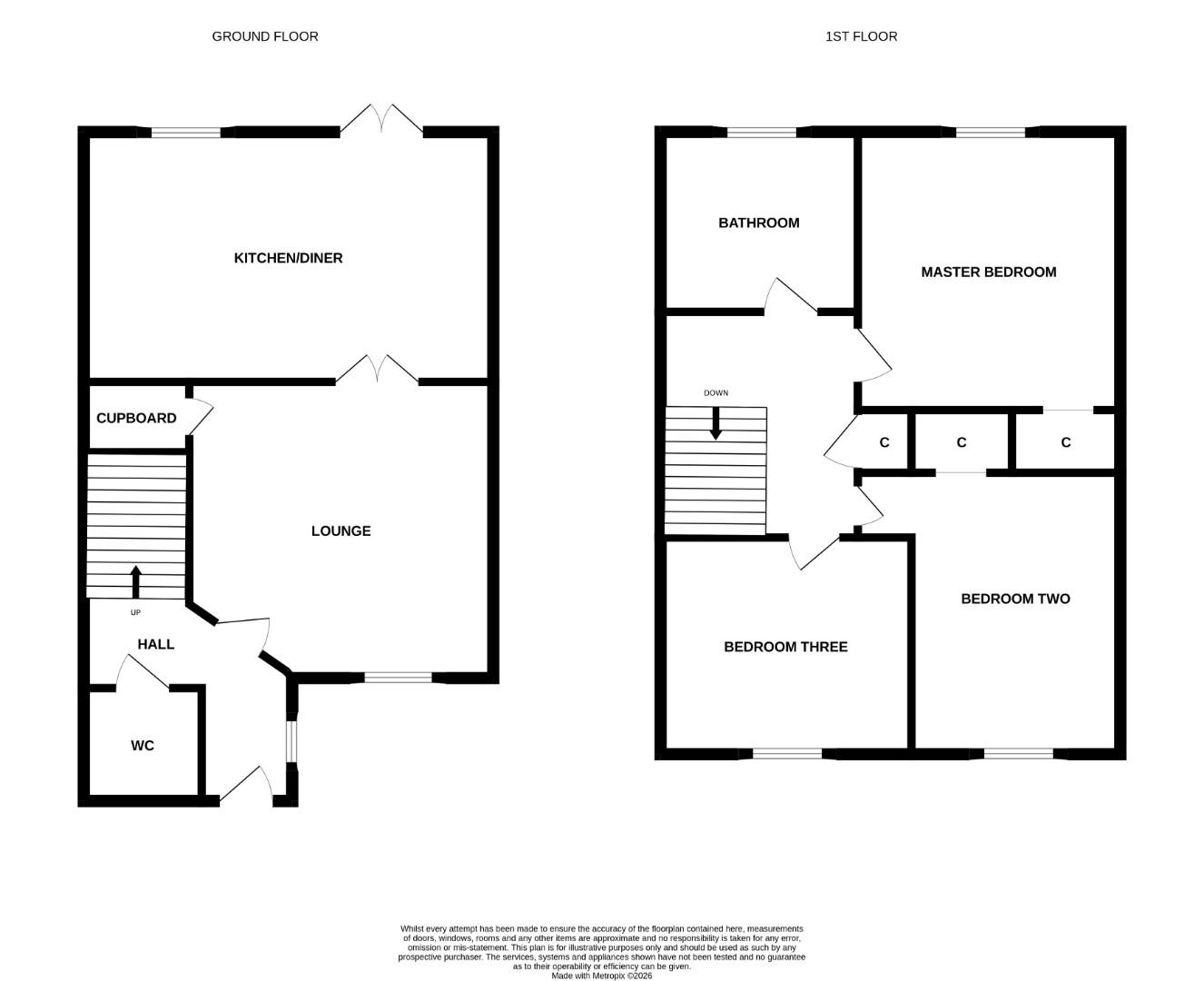 1, Glentye Drive, Alloa floorplan