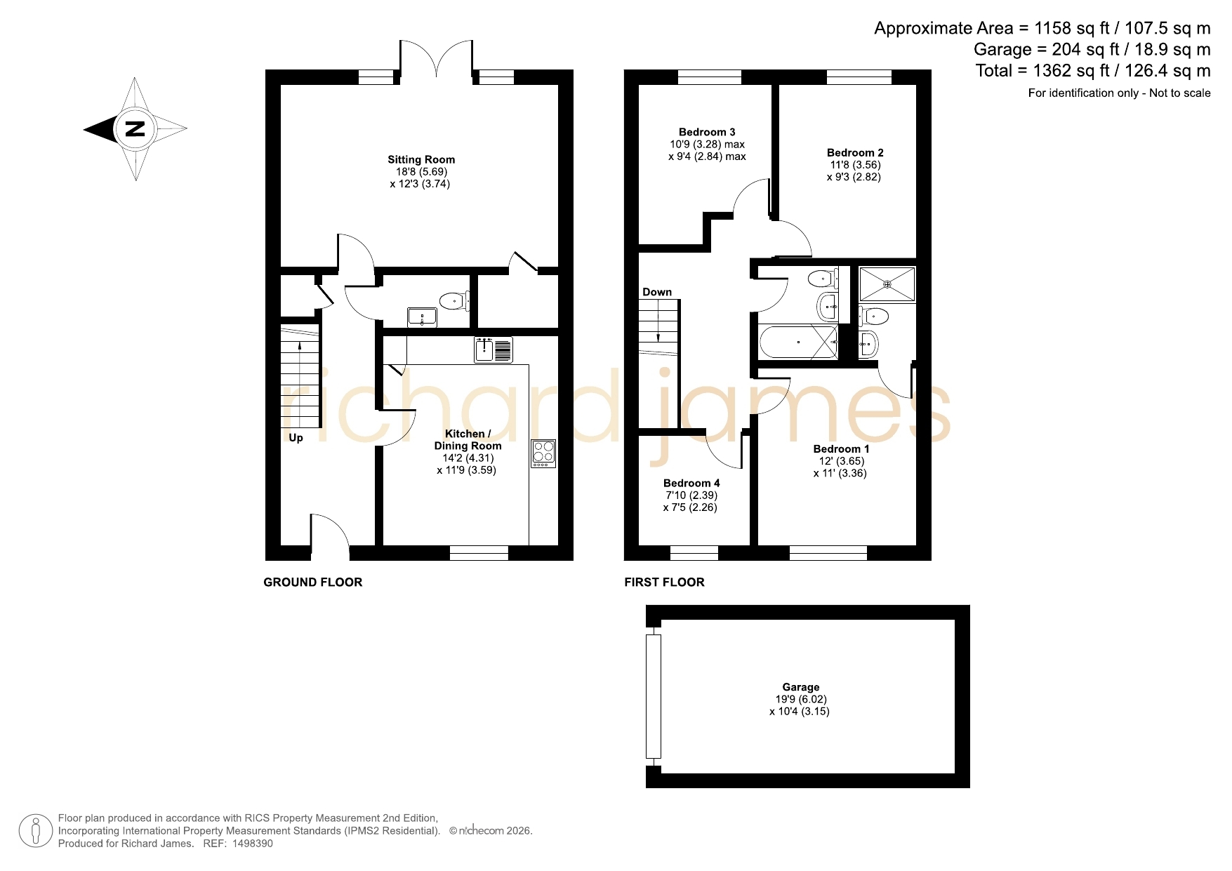 8, The Stones, Purton floorplan