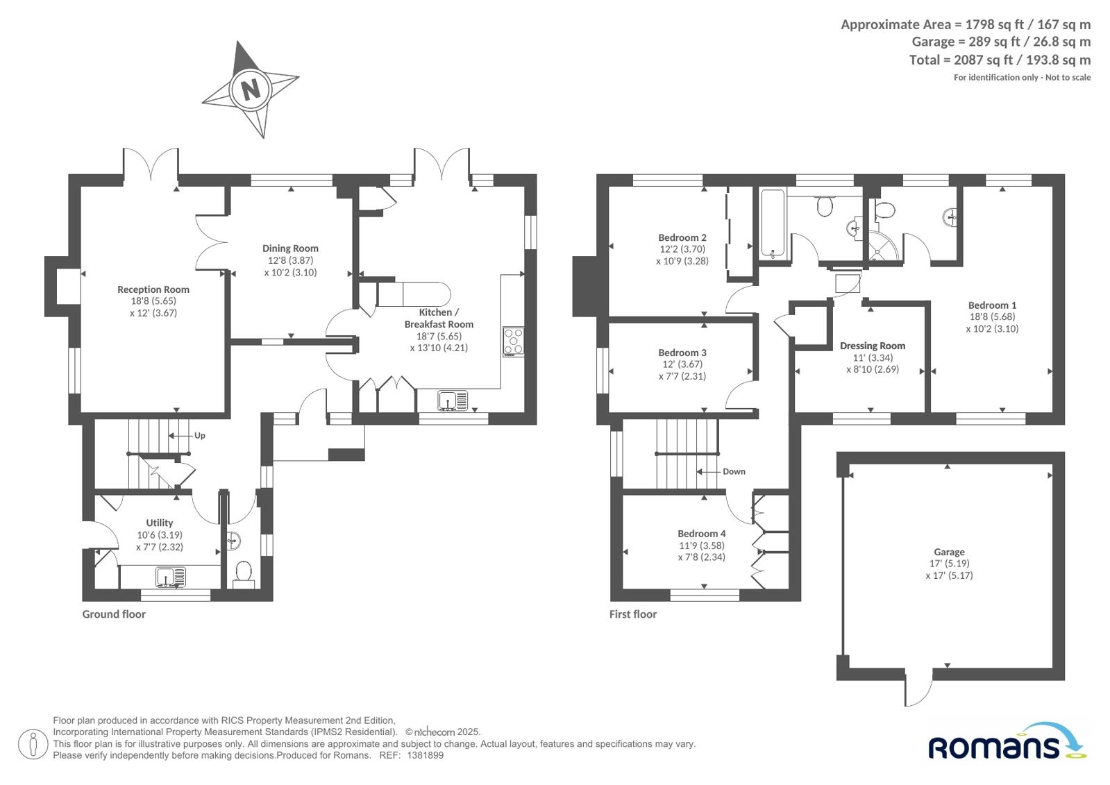 36, Holmbury Avenue, Berkshire floorplan