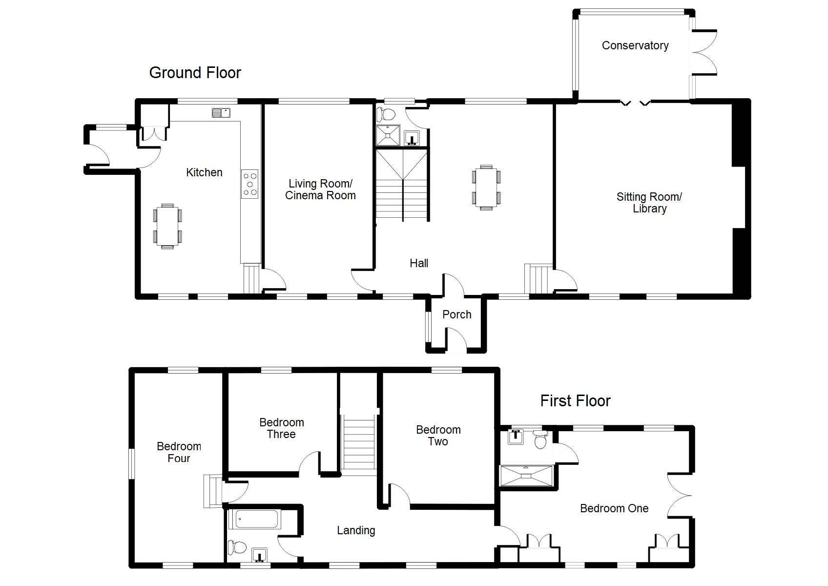 4 Bedrooms Barn conversion for sale in Maerdy, Corwen LL21