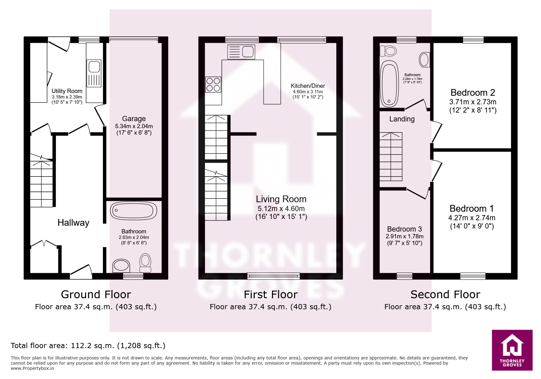 7 Kersal Vale Court,, Moor Lane, Greater Manchester floorplan