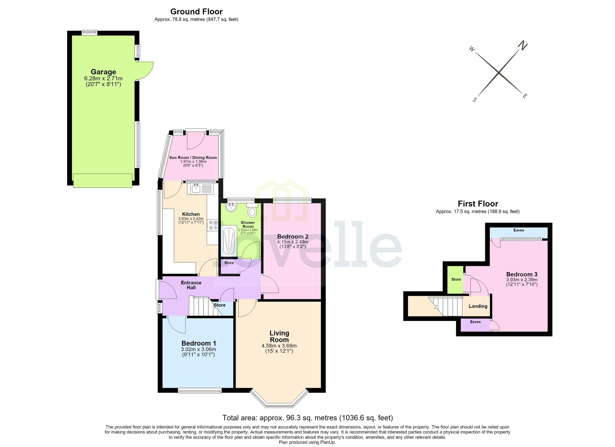57 Philip Avenue, Cleethorpes floorplan