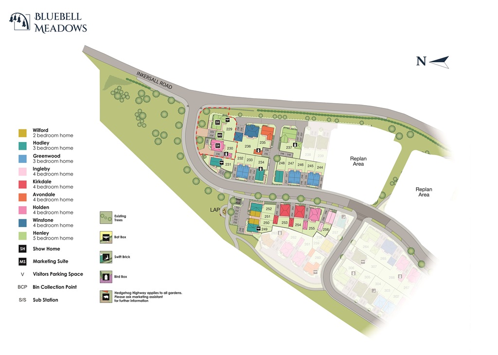"Hadley" at Inkersall Road, Staveley, Chesterfield S43, 3 bedroom semi