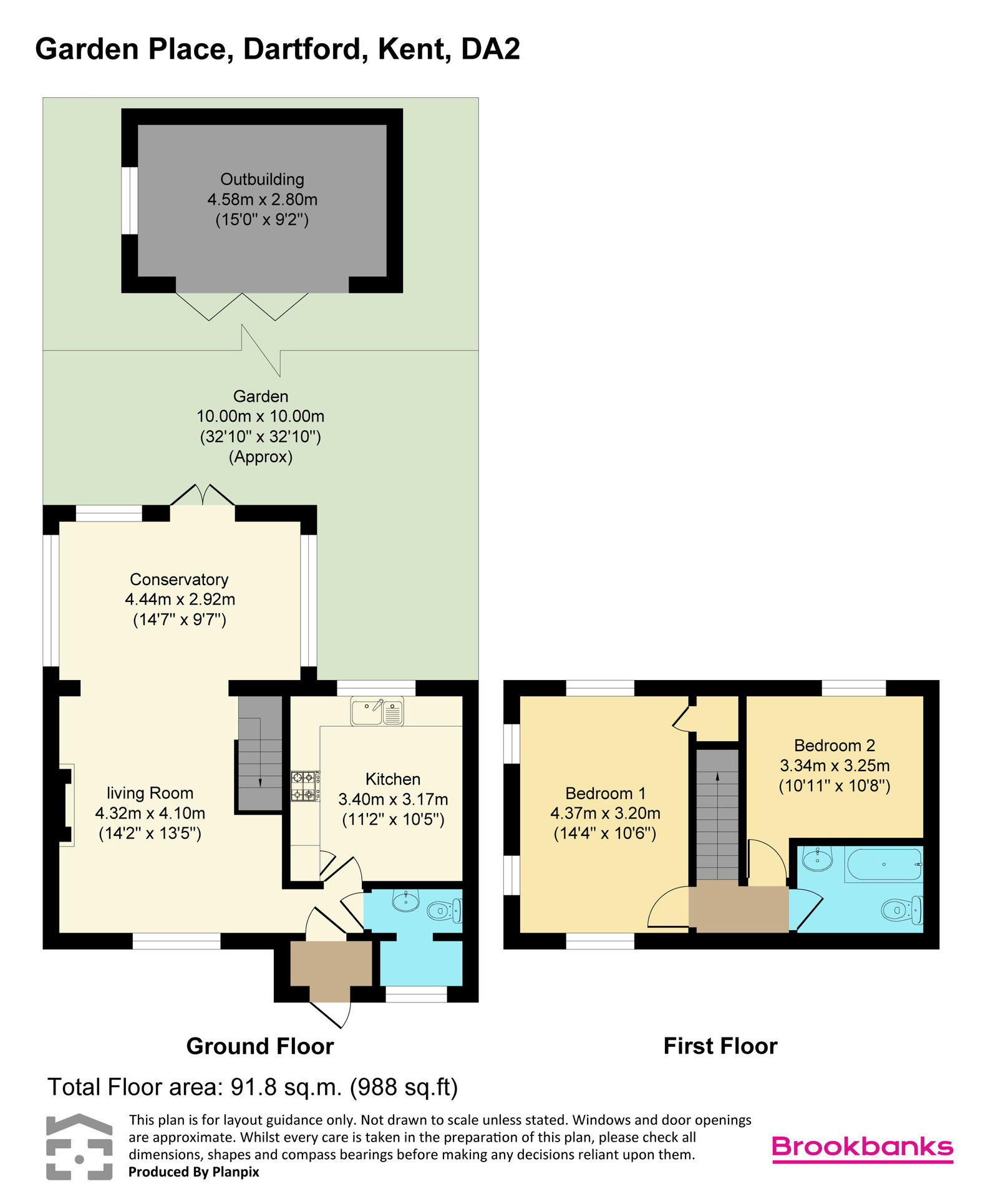 8, Garden Place, Dartford floorplan