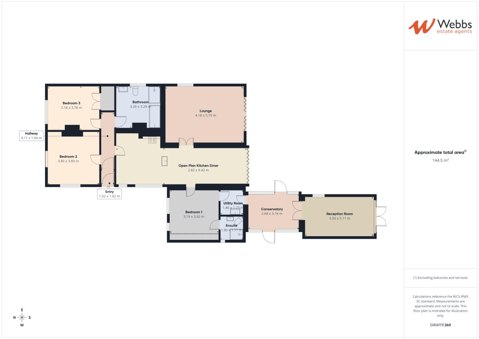 517, Rawnsley Road, Cannock floorplan