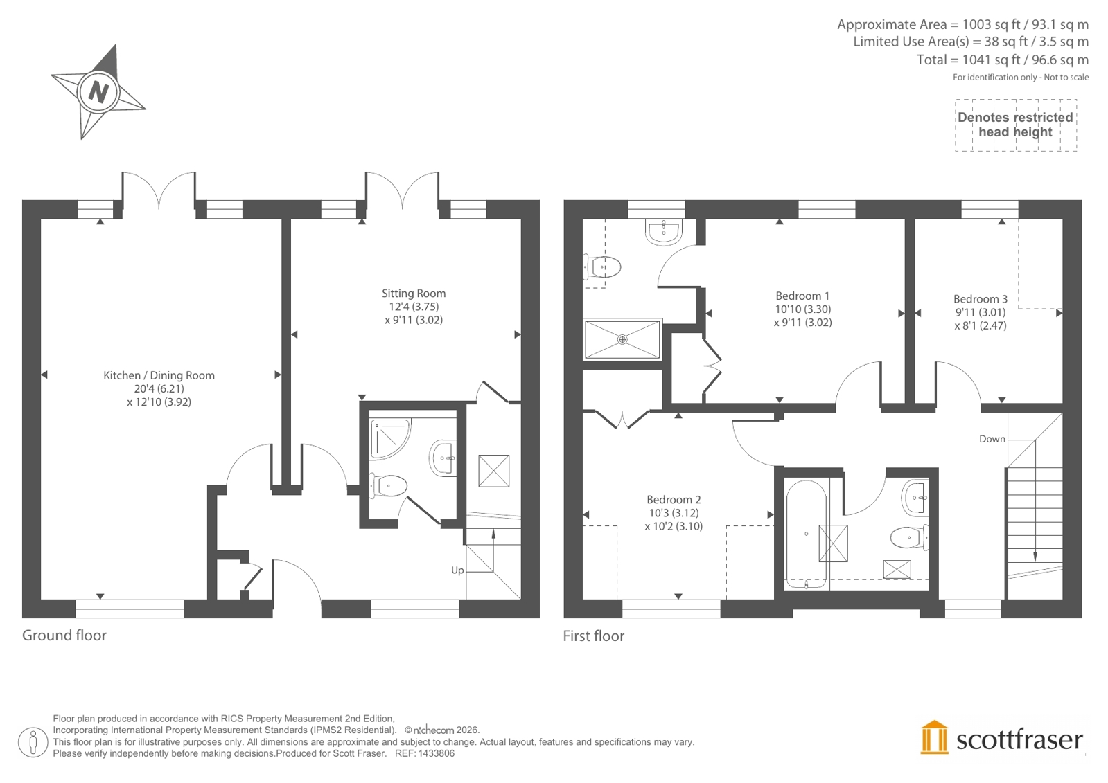 2B, Milestone Road, Oxfordshire floorplan