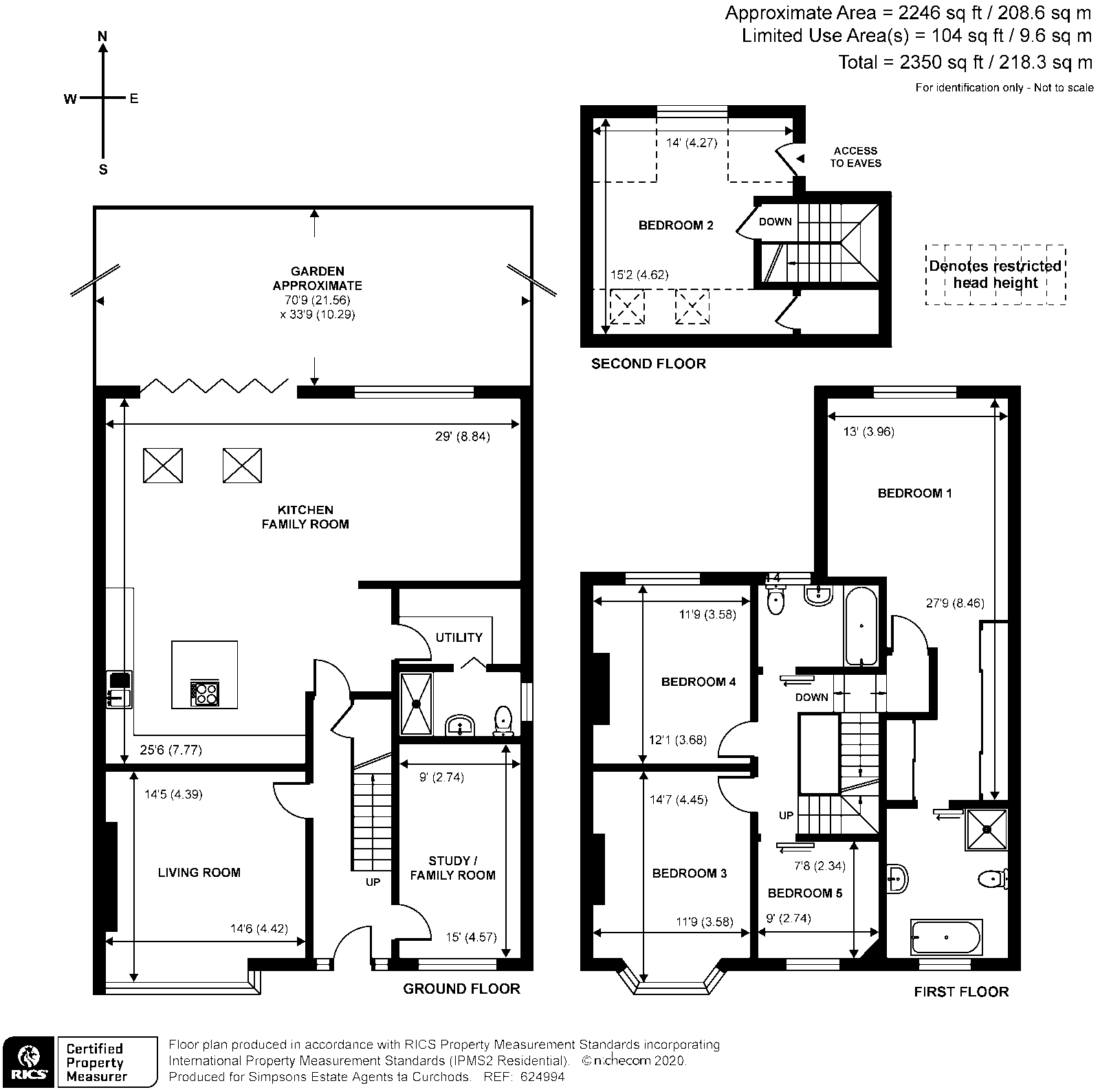 5 bed semidetached house for sale in Thetford Road, New Malden KT3