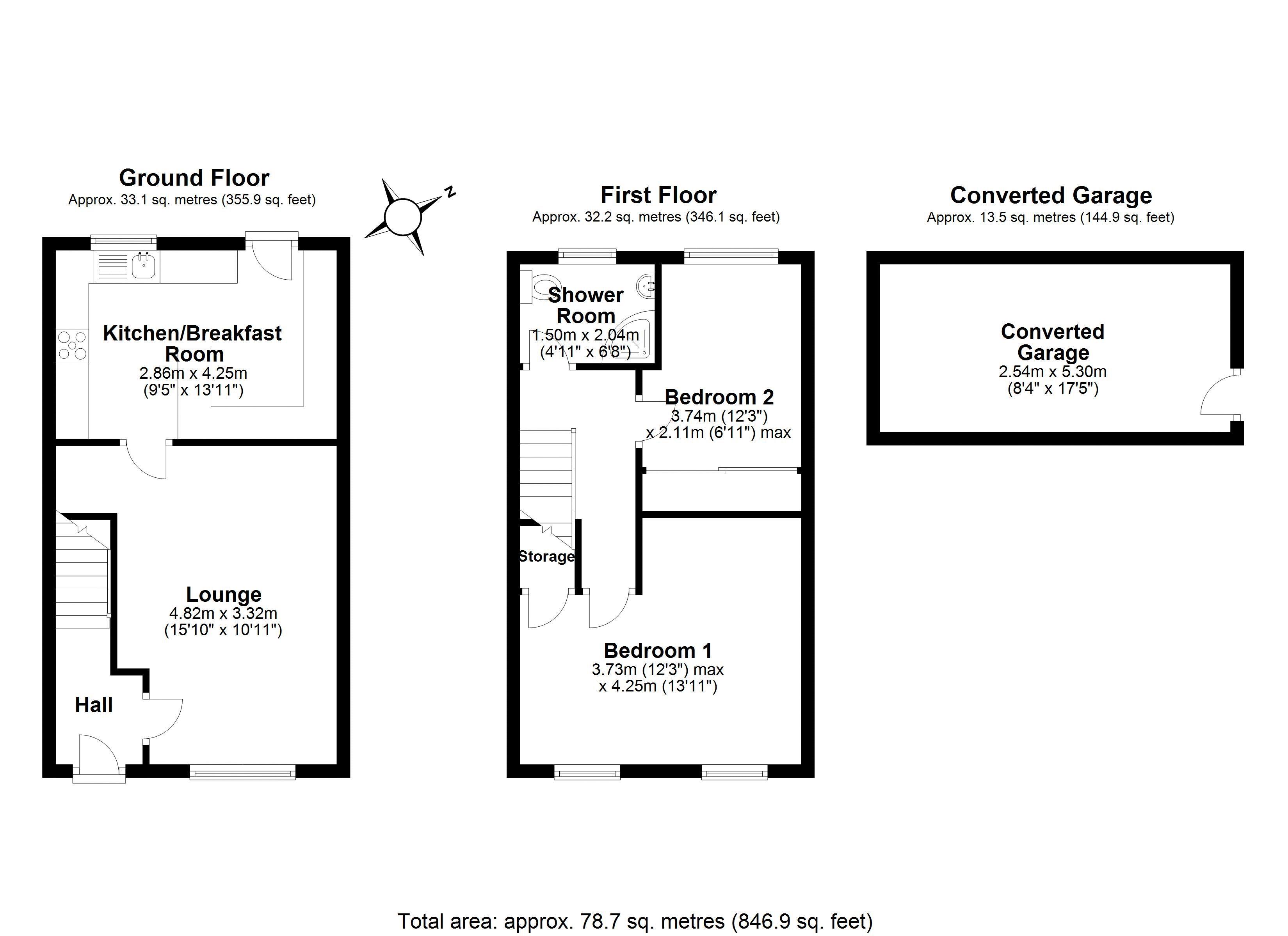 2 Bedrooms Terraced house for sale in Chatsworth Road, Rainhill, Prescot L35