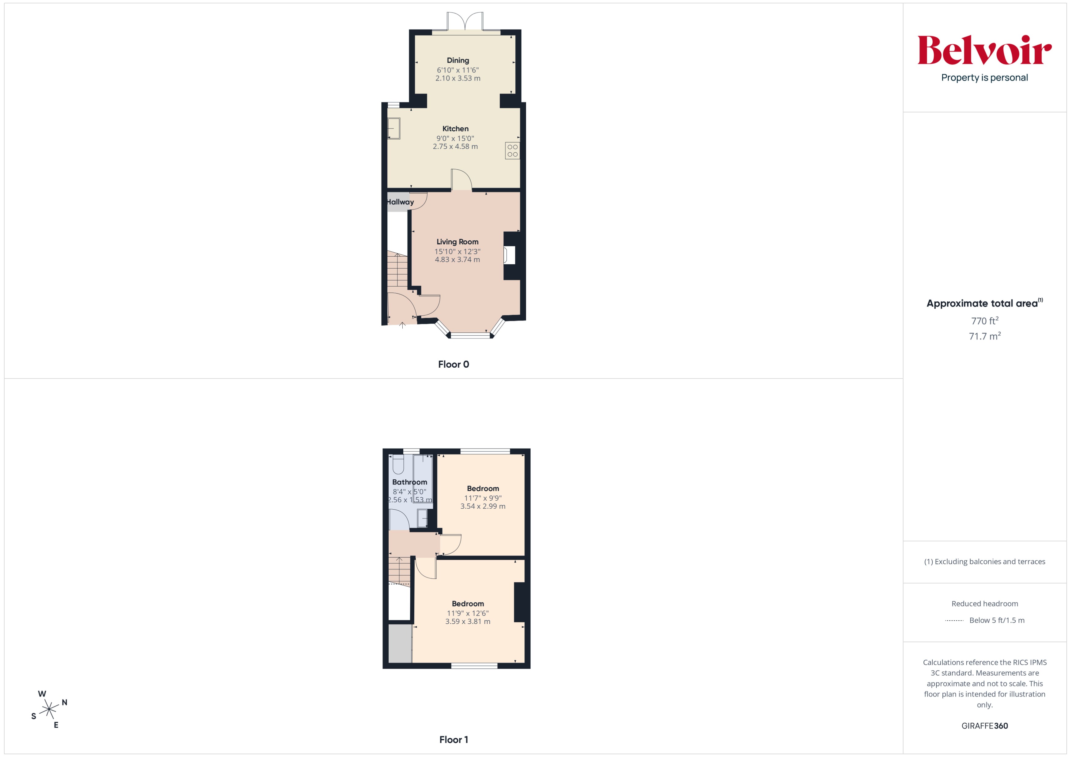 107, Vista Road, Newton-le-Willows floorplan