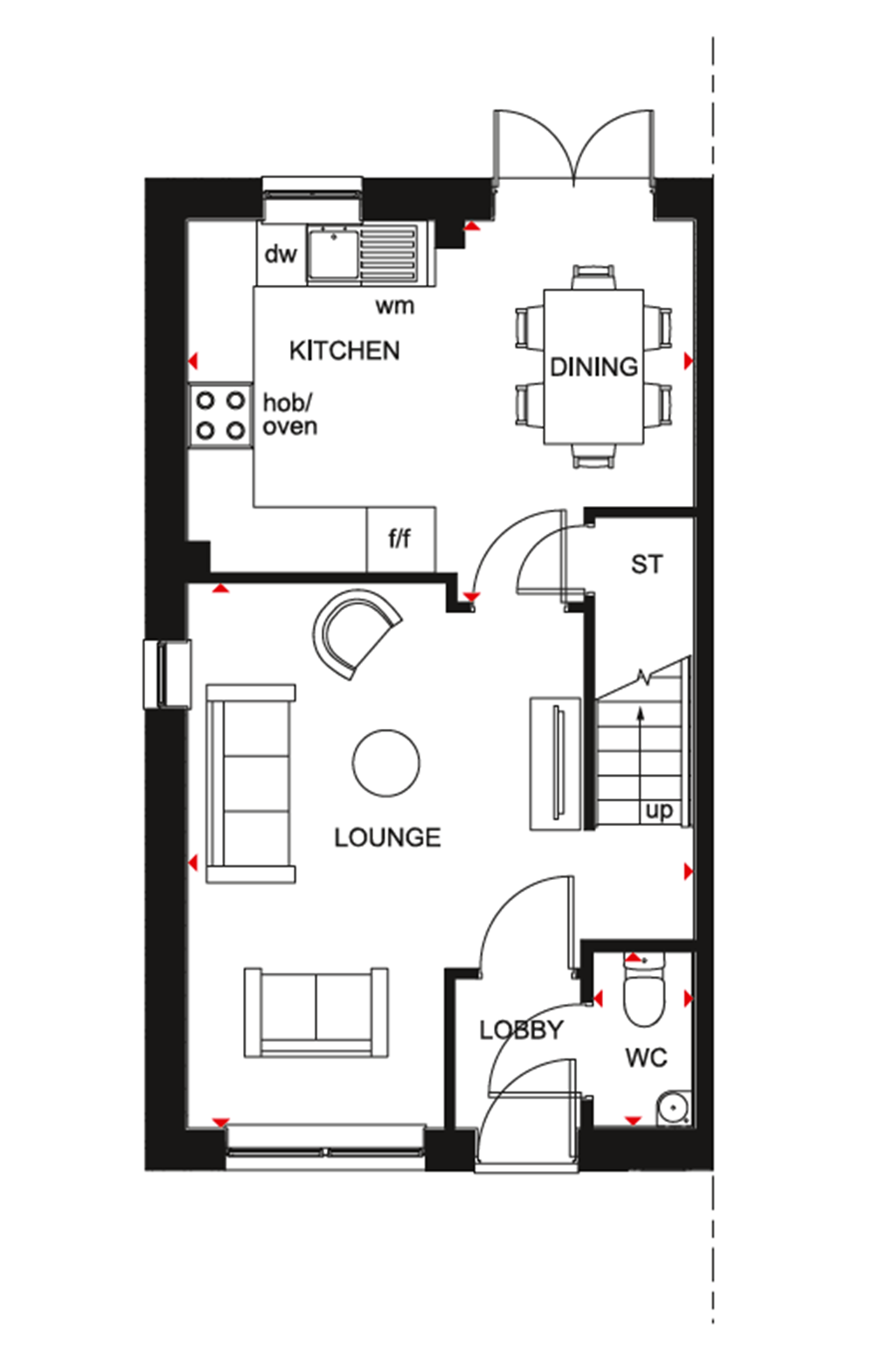 "Maidstone" at Westminster Avenue, Clayton, Bradford BD14, 3 bedroom end terrace house for sale