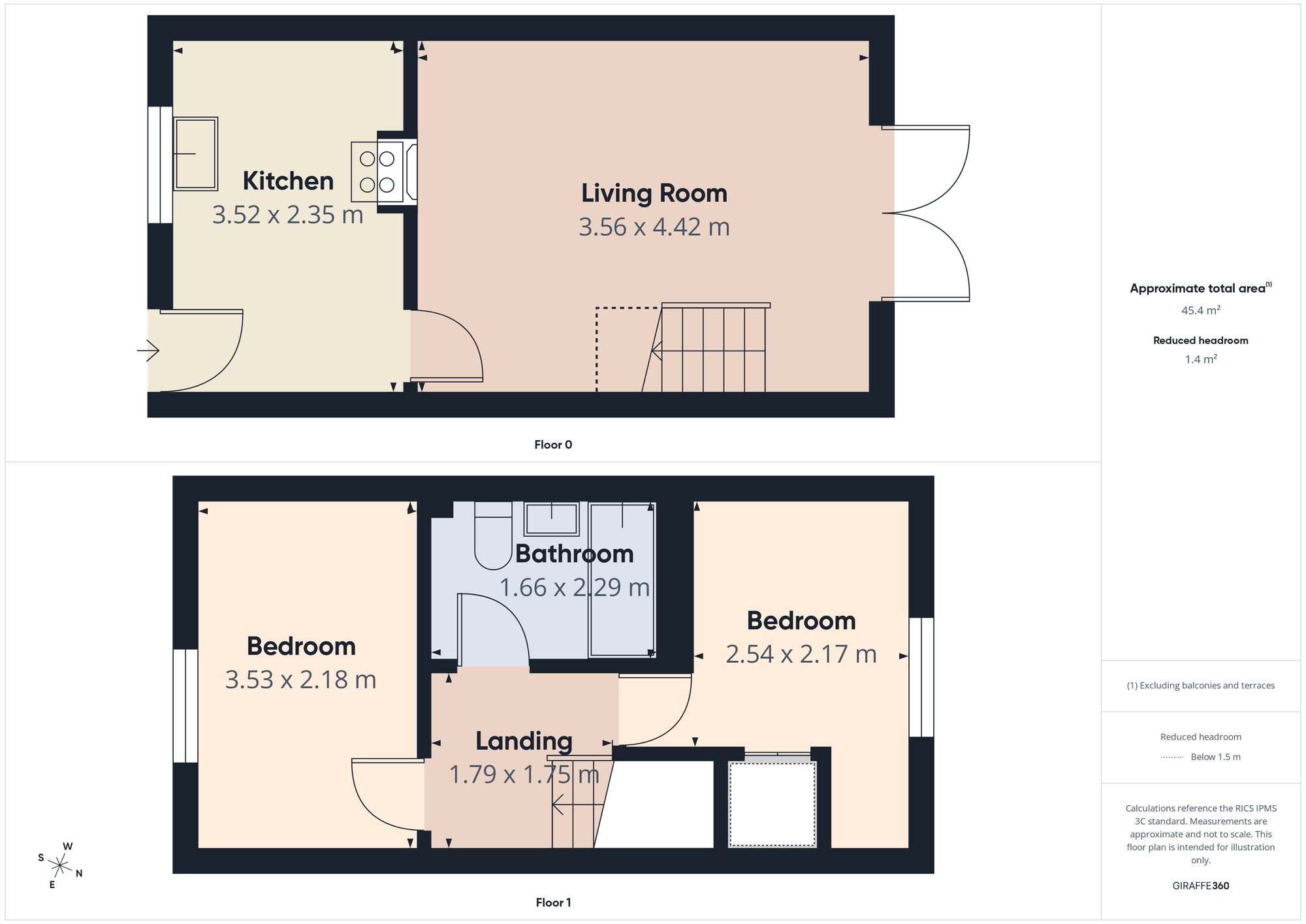 26 Bradbury Close, Gateshead floorplan