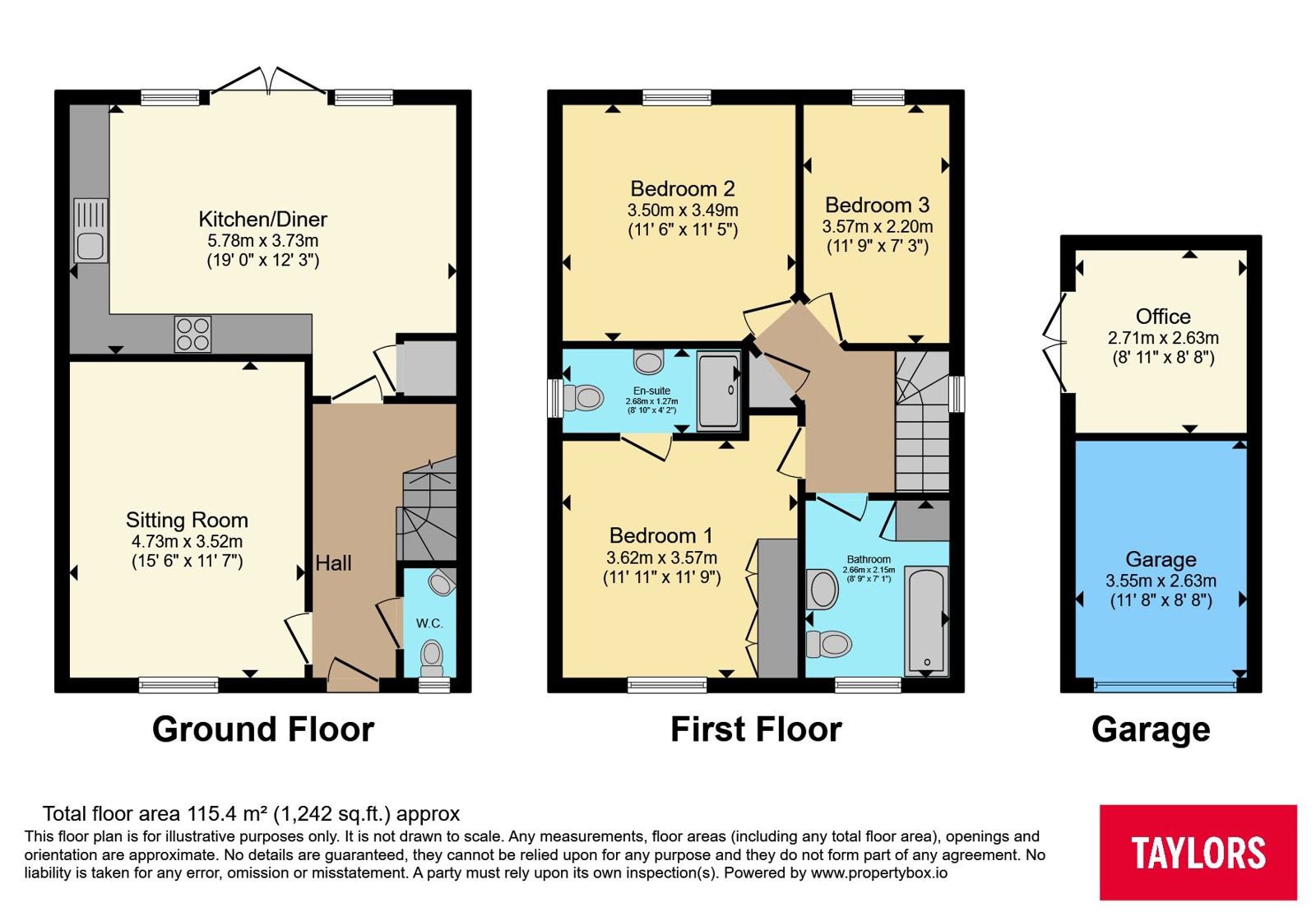 40, Mitchell Way, Oxfordshire floorplan