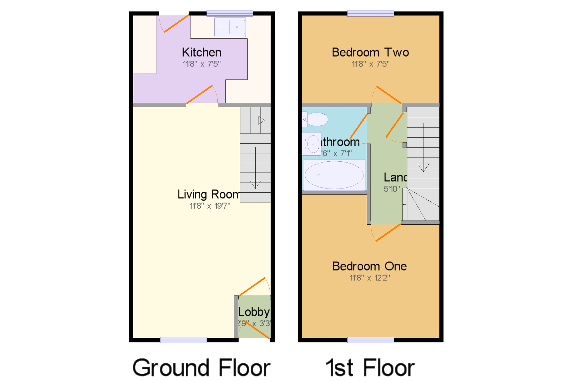 2 Bedrooms Semi-detached house for sale in Lavender Gardens, Ticehurst, Kent, . TN5