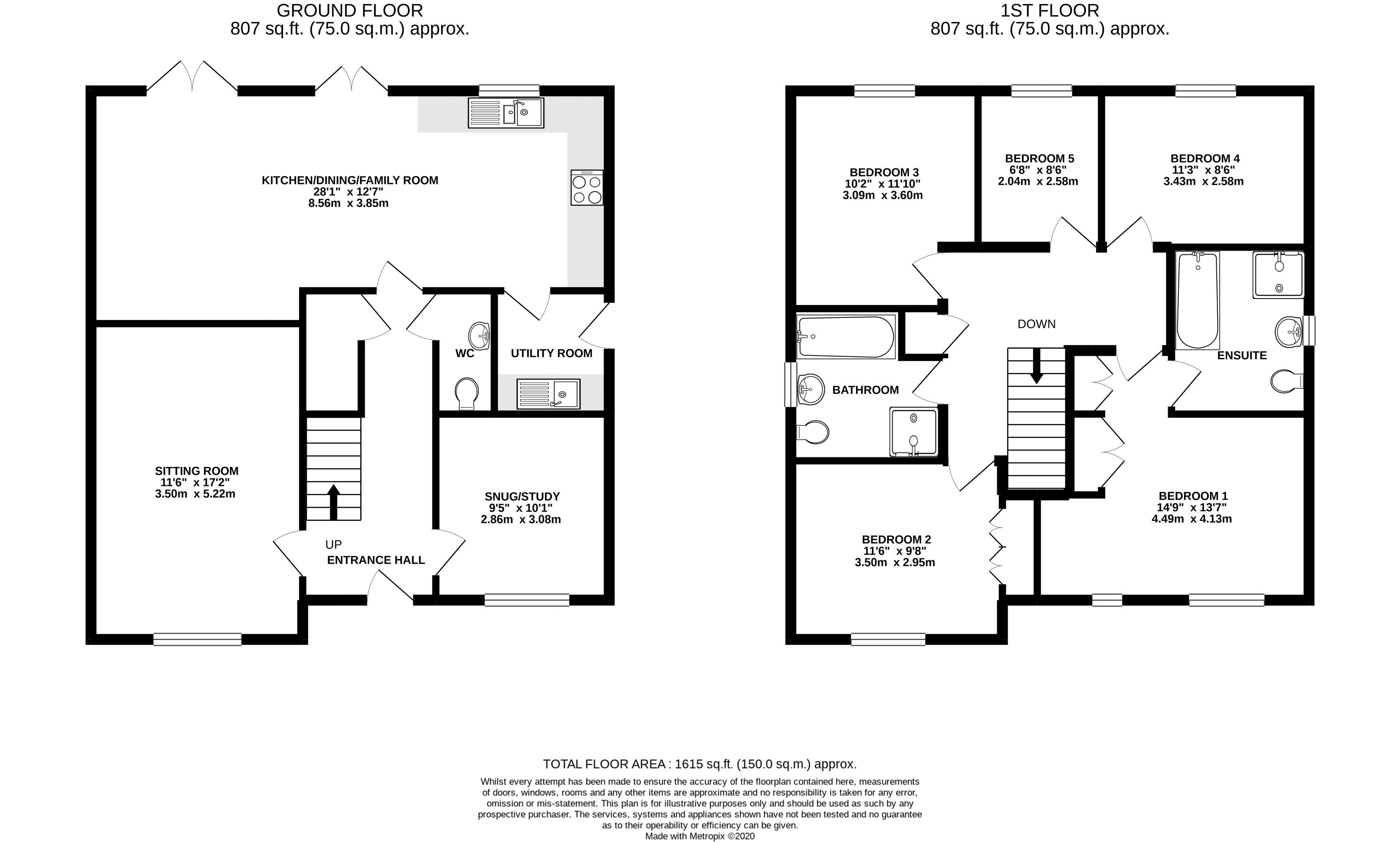 Hallets Road, Monkton Heathfield, Taunton TA2, 5 bedroom detached house