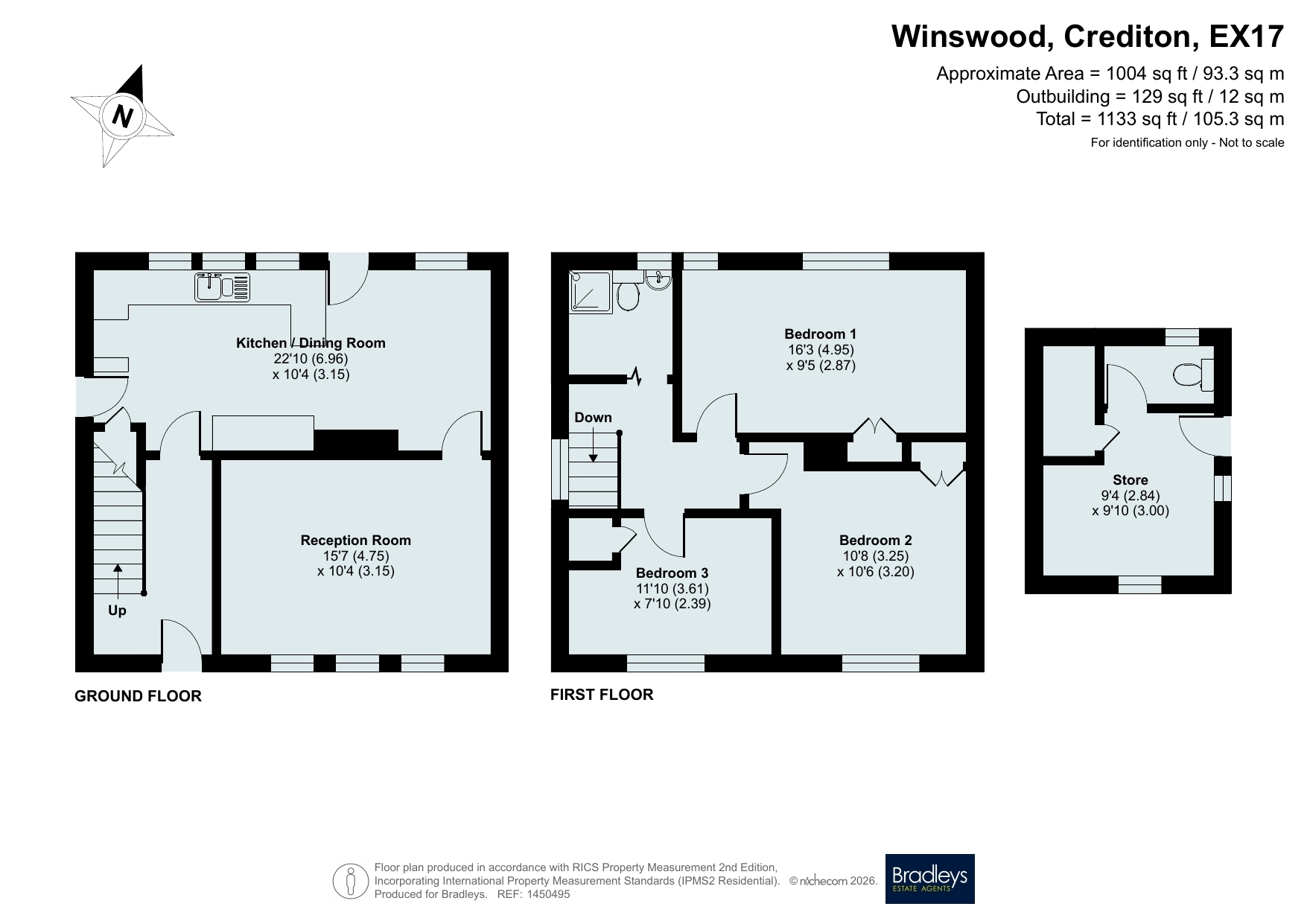 11, Winswood, Devon floorplan