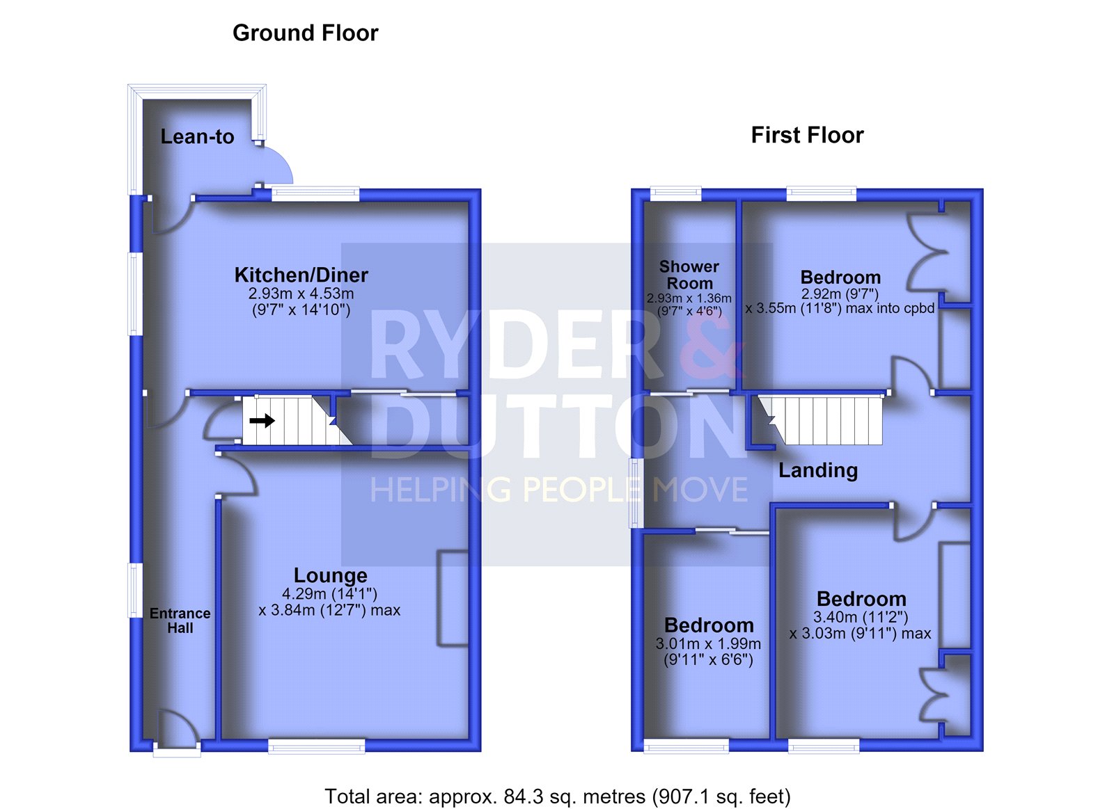 36, Duke Street, Mossley floorplan