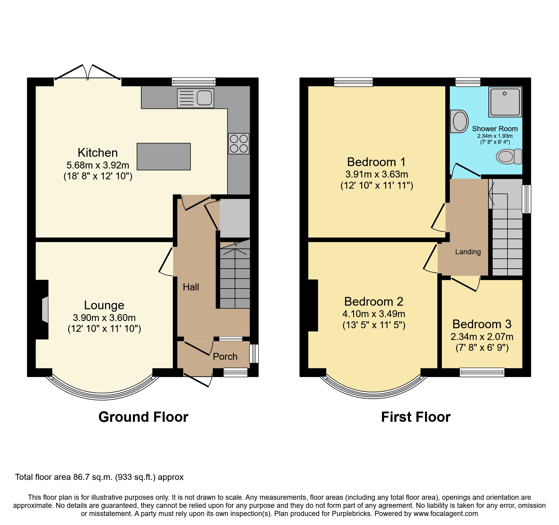 20, Walnut Avenue, Derby floorplan
