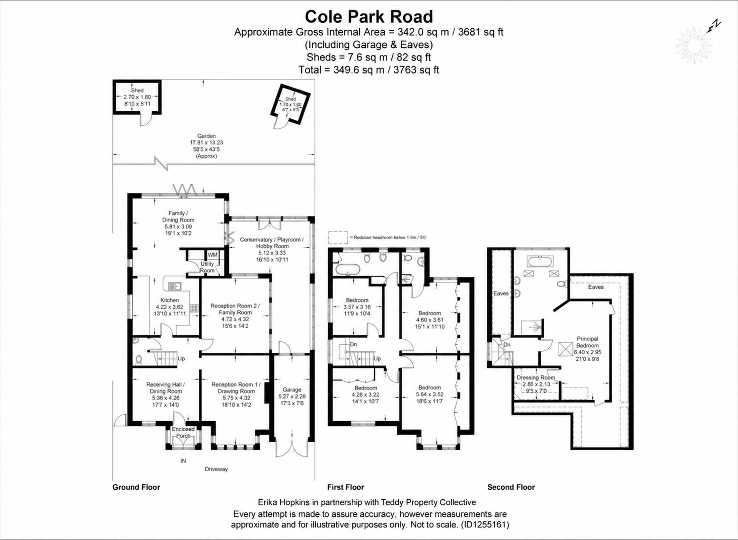 83, Cole Park Road, Twickenham floorplan