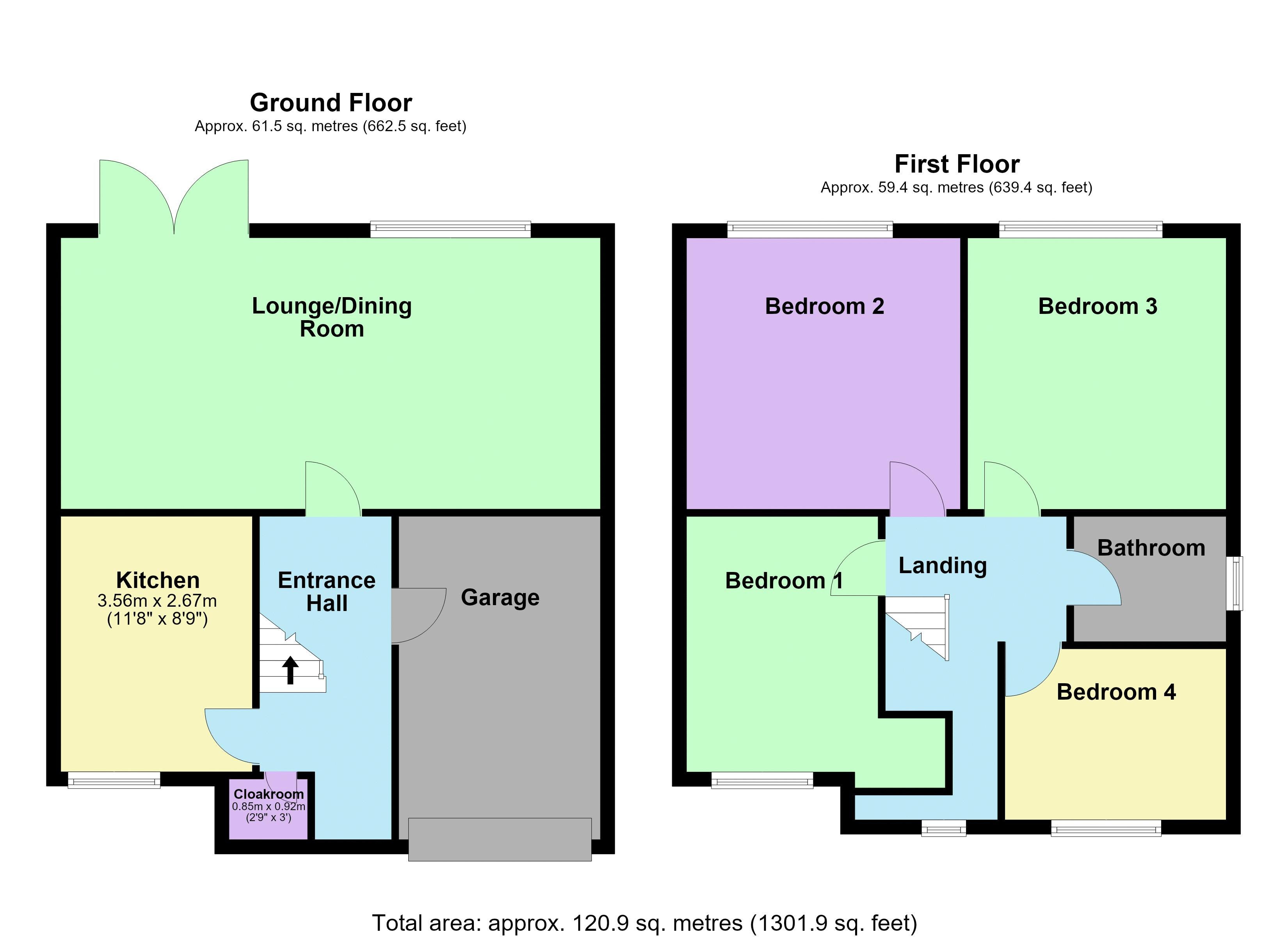 Shaftesbury Avenue, Harrow floorplan
