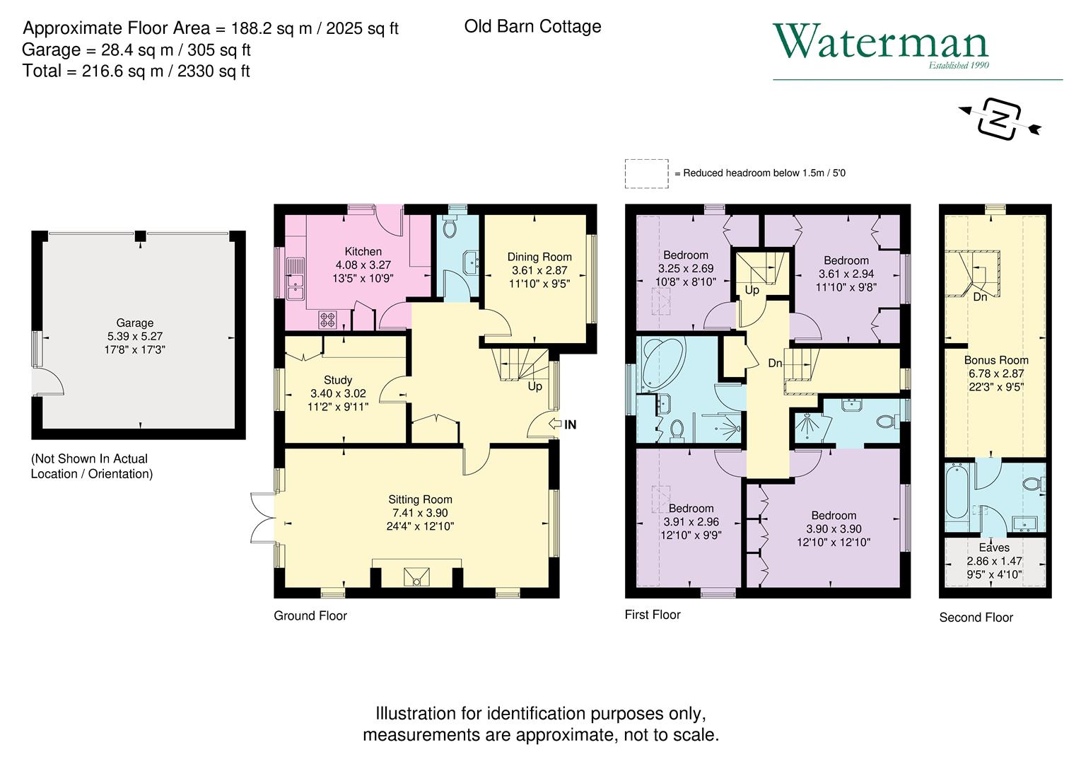 Old Barn Cottage, Cox Green Lane, Maidenhead floorplan