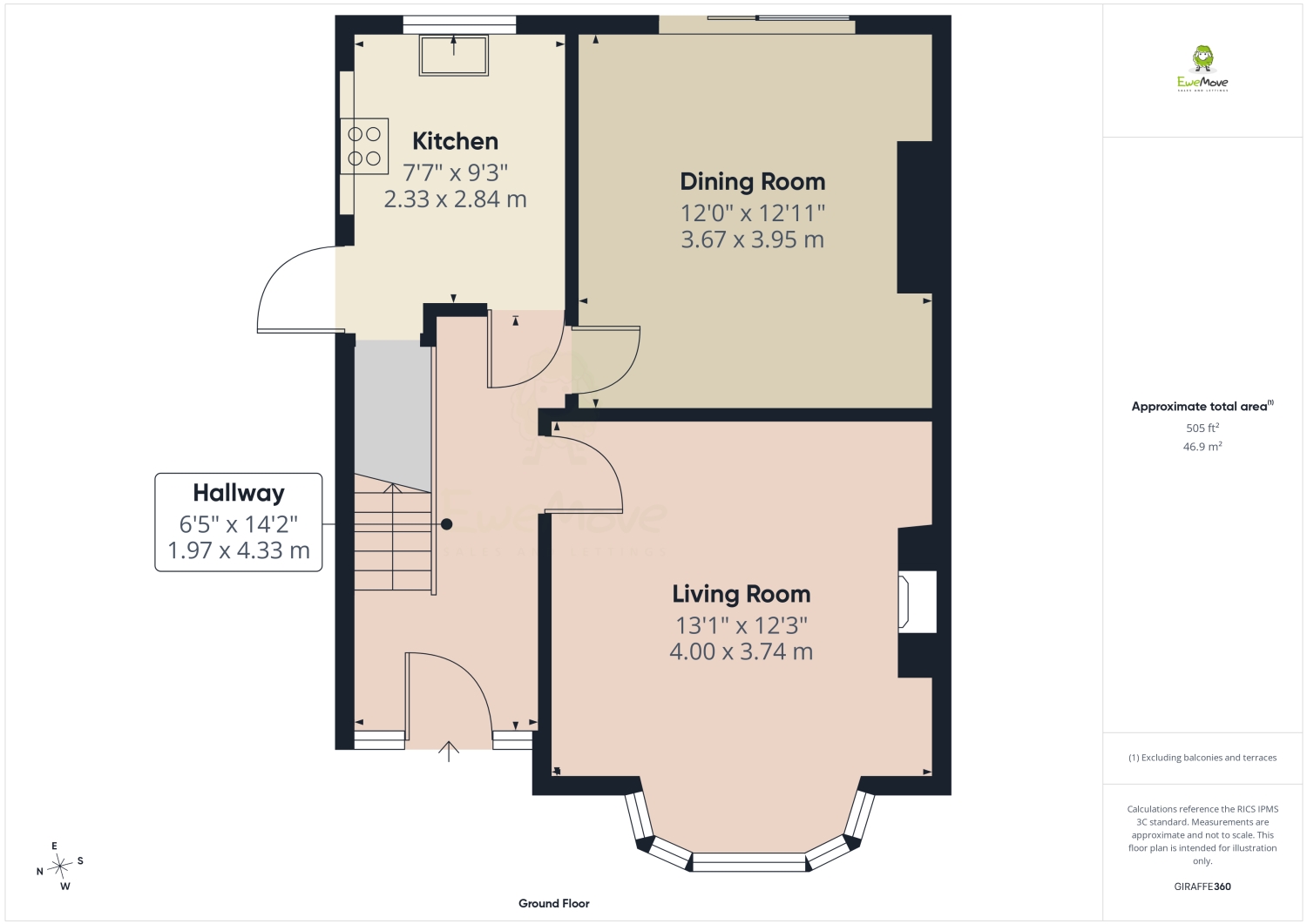3, Horsham Road, Bexleyheath floorplan
