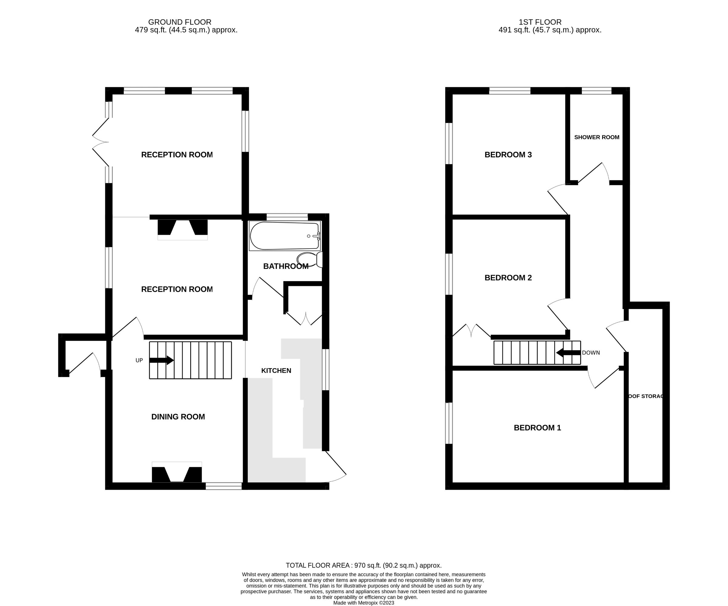 Tower Hill, Egloshayle, Wadebridge PL27, 3 bedroom detached house for