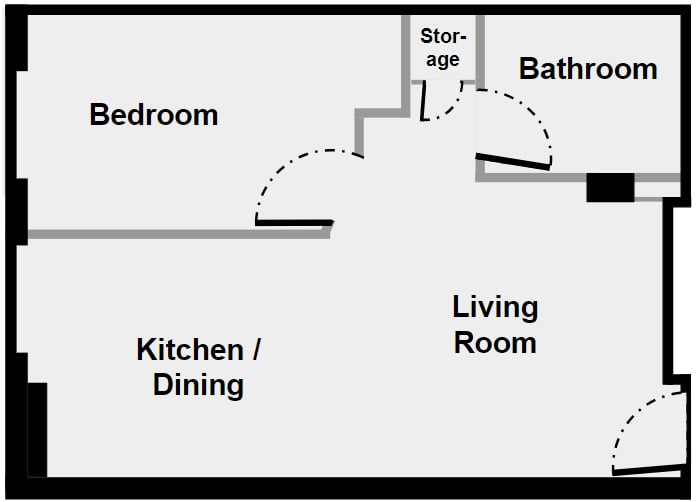 Flat 39, Jessop Court, Bristol floorplan
