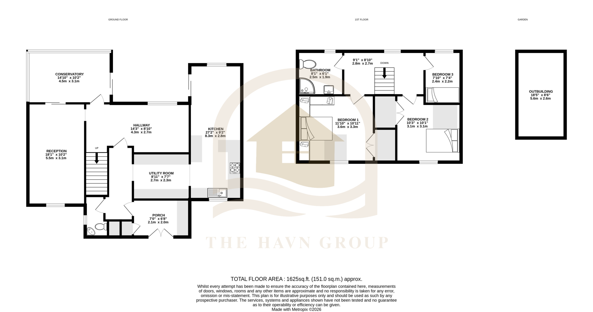 215, Lancaster Road, Northolt floorplan