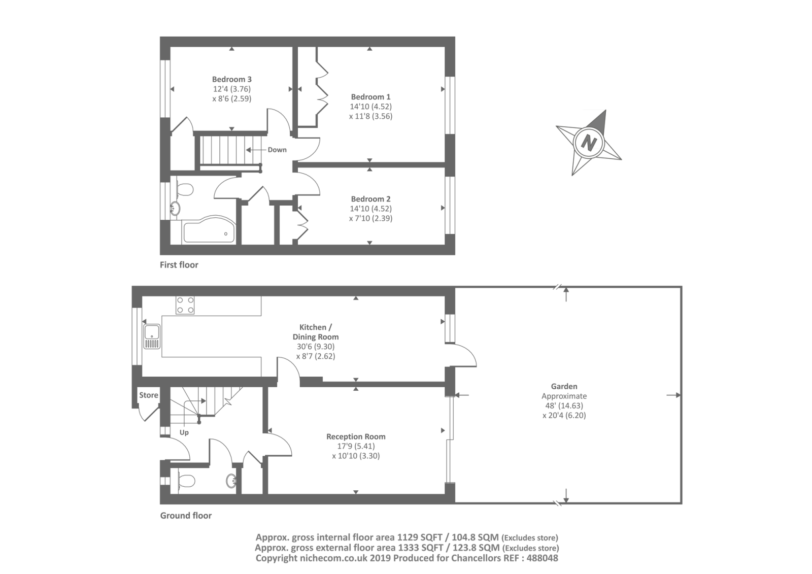 3 Bedrooms Terraced house for sale in Chesham, Buckinghamshire HP5