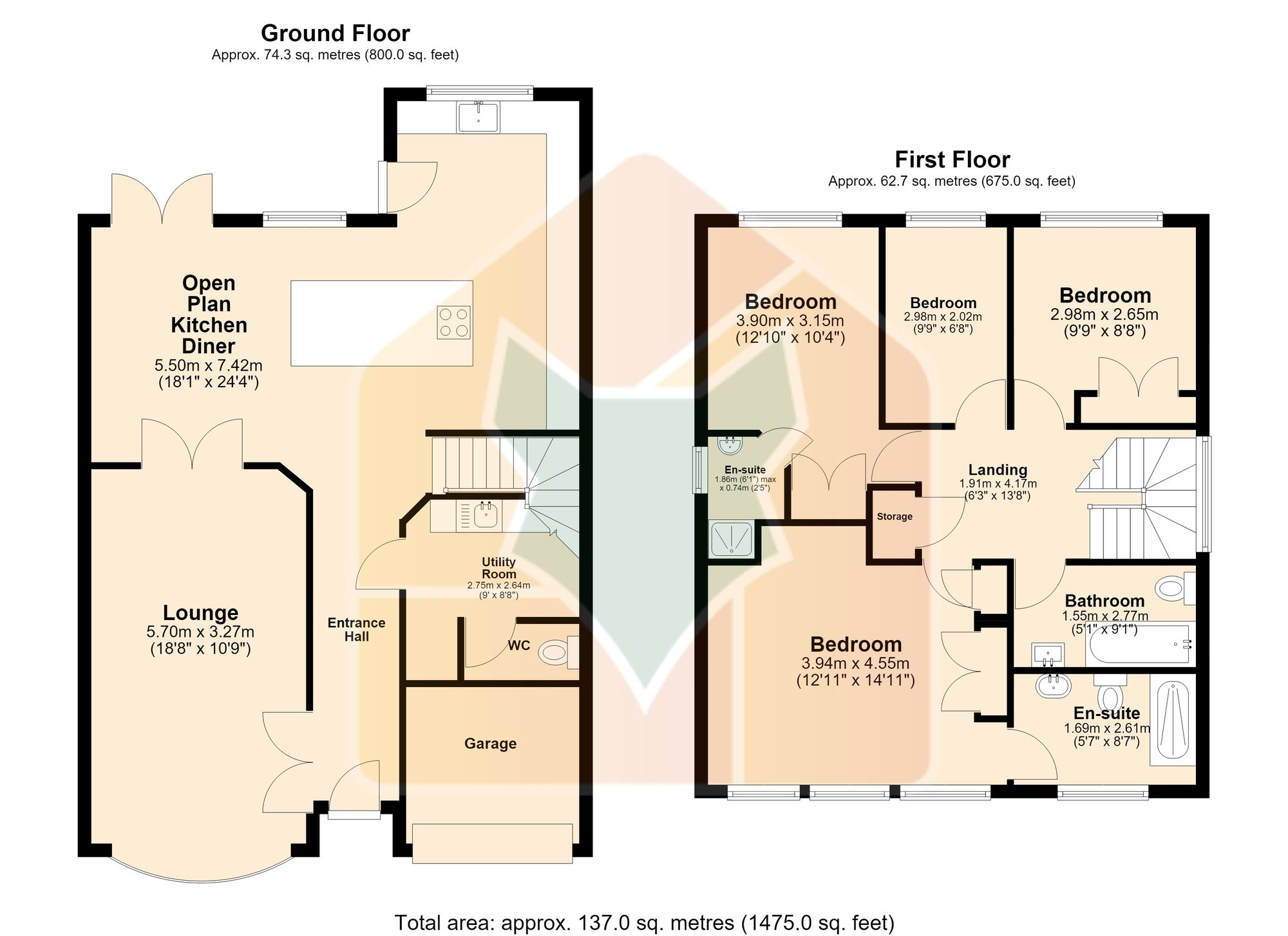 3 Acacia Way, Scunthorpe floorplan